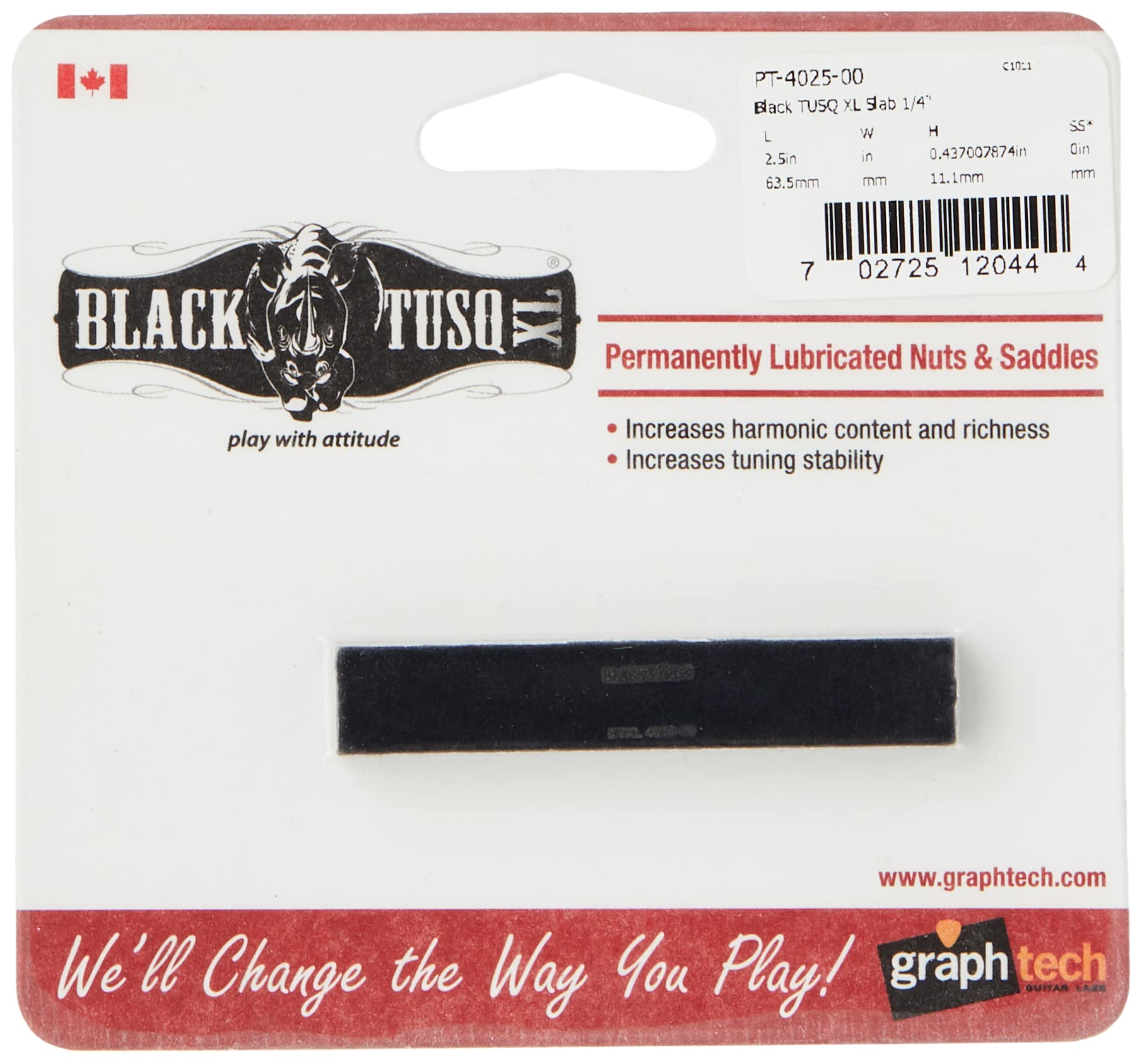 ??????(Graph Tech) GRA Nut (PT-4025-00)