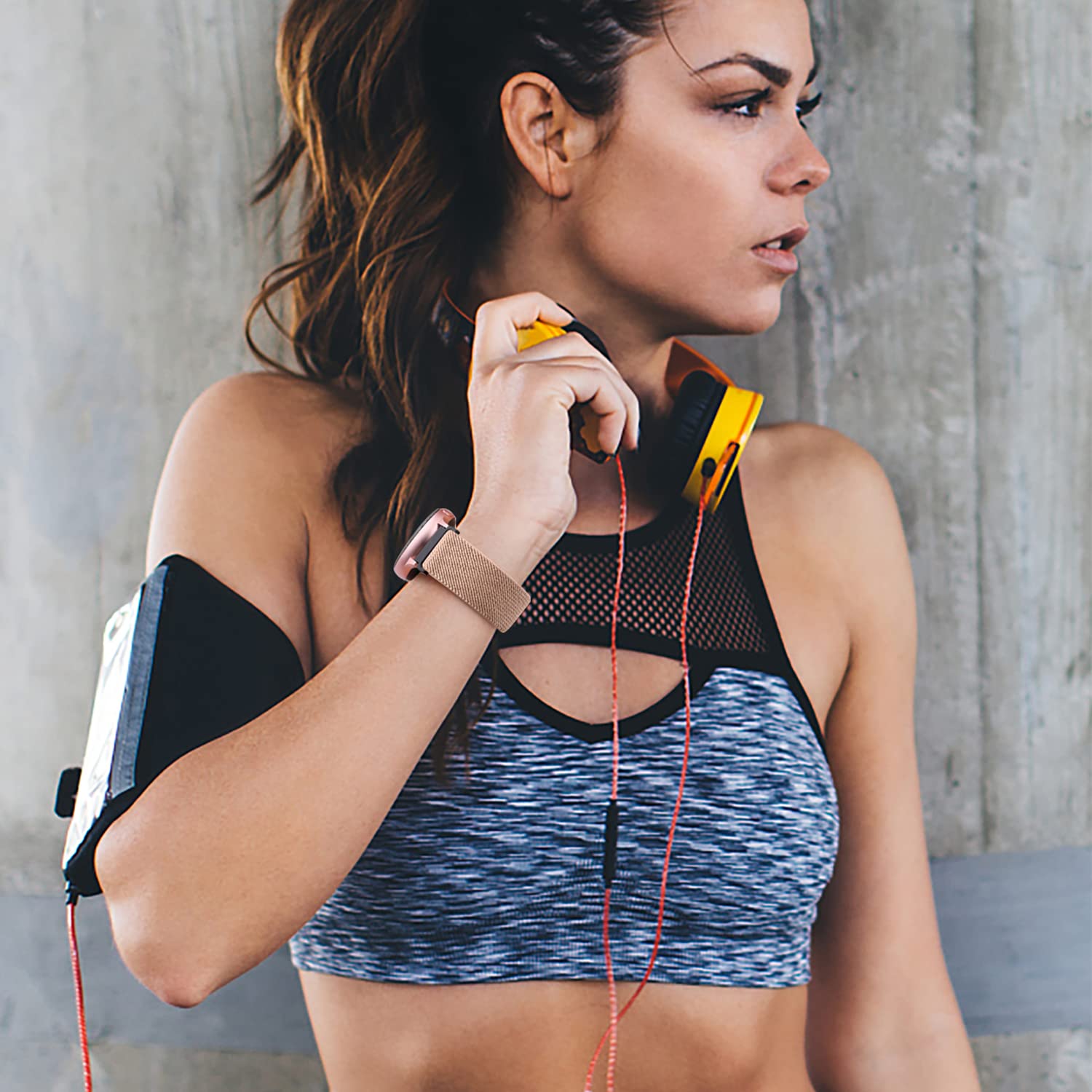 Lerobo Elastic Bands Compatible With Samsung Galaxy Watch 5/4 40Mm 44Mm,Galaxy Watch 5 Pro Band 45Mm/Watch 4 Classic Band 42Mm 4