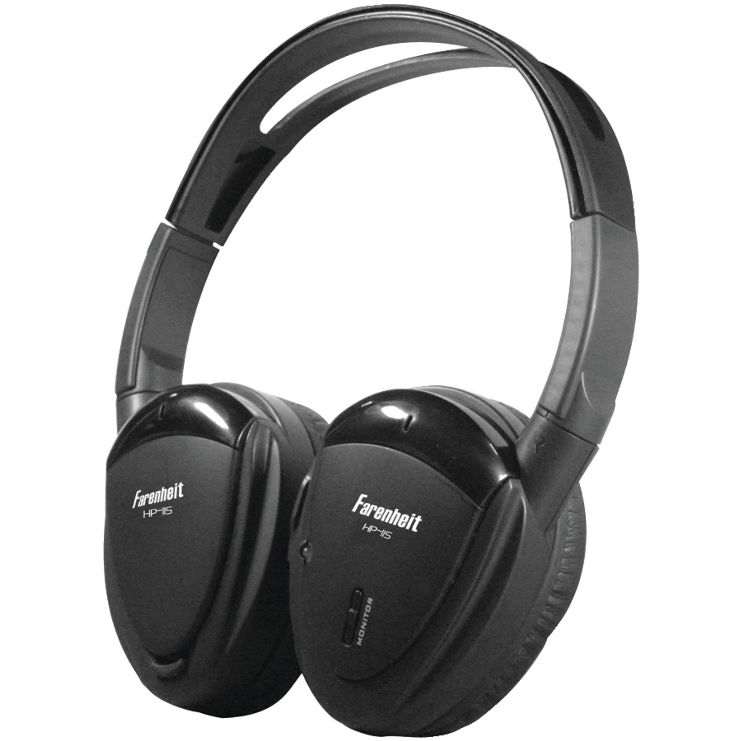Dual Channel Ir Foldable Headphone, Eva Hard Case, Ch 1 (2.3/2.8Mhz.) & Ch 2 (2.32/3.8Mhz.) For 73S & 93S, Auto Power Off