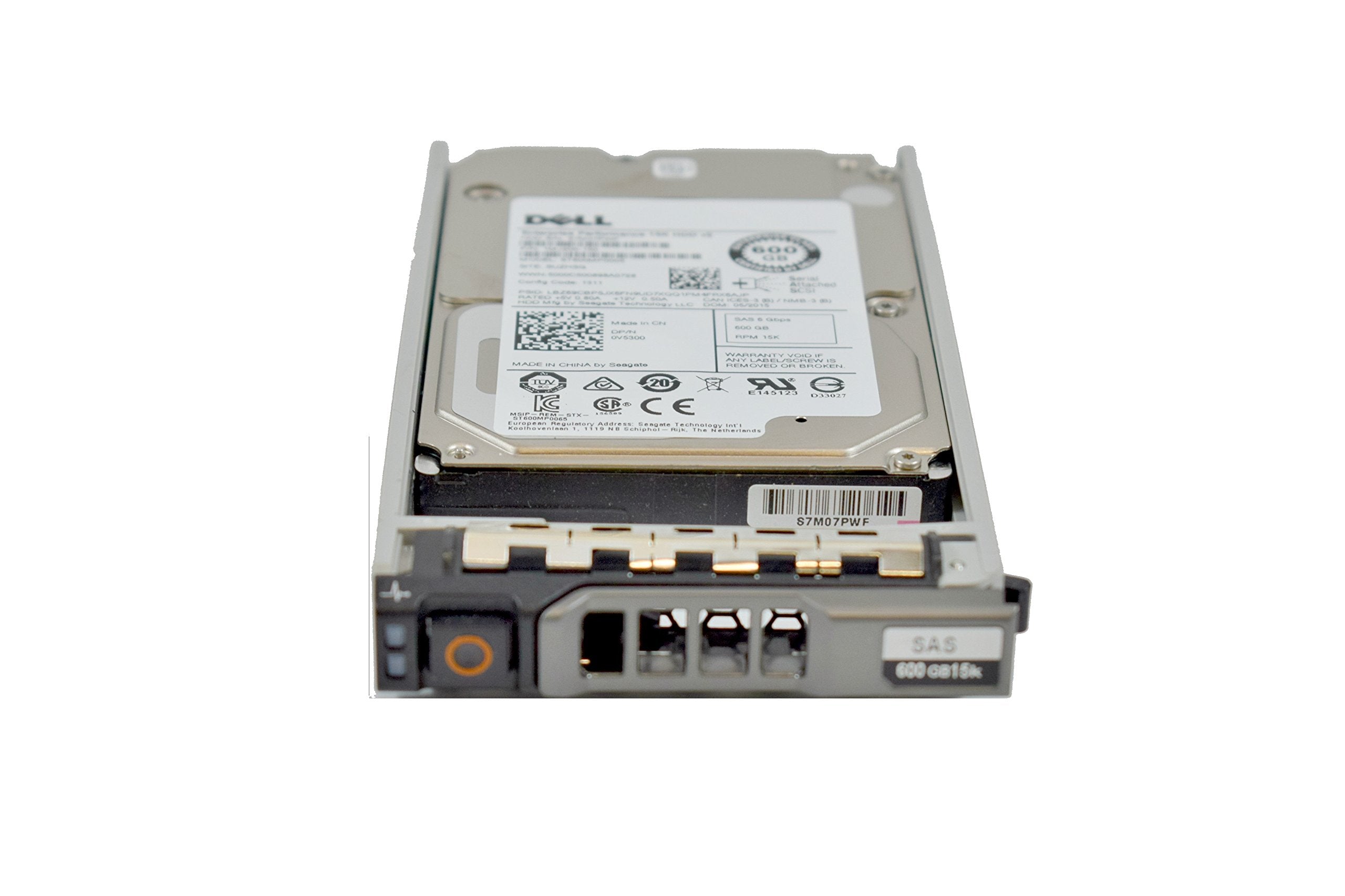 Dell 990FD   600GB 2.5' SAS 15K 6Gb/s HS Hard Drive (Renewed)