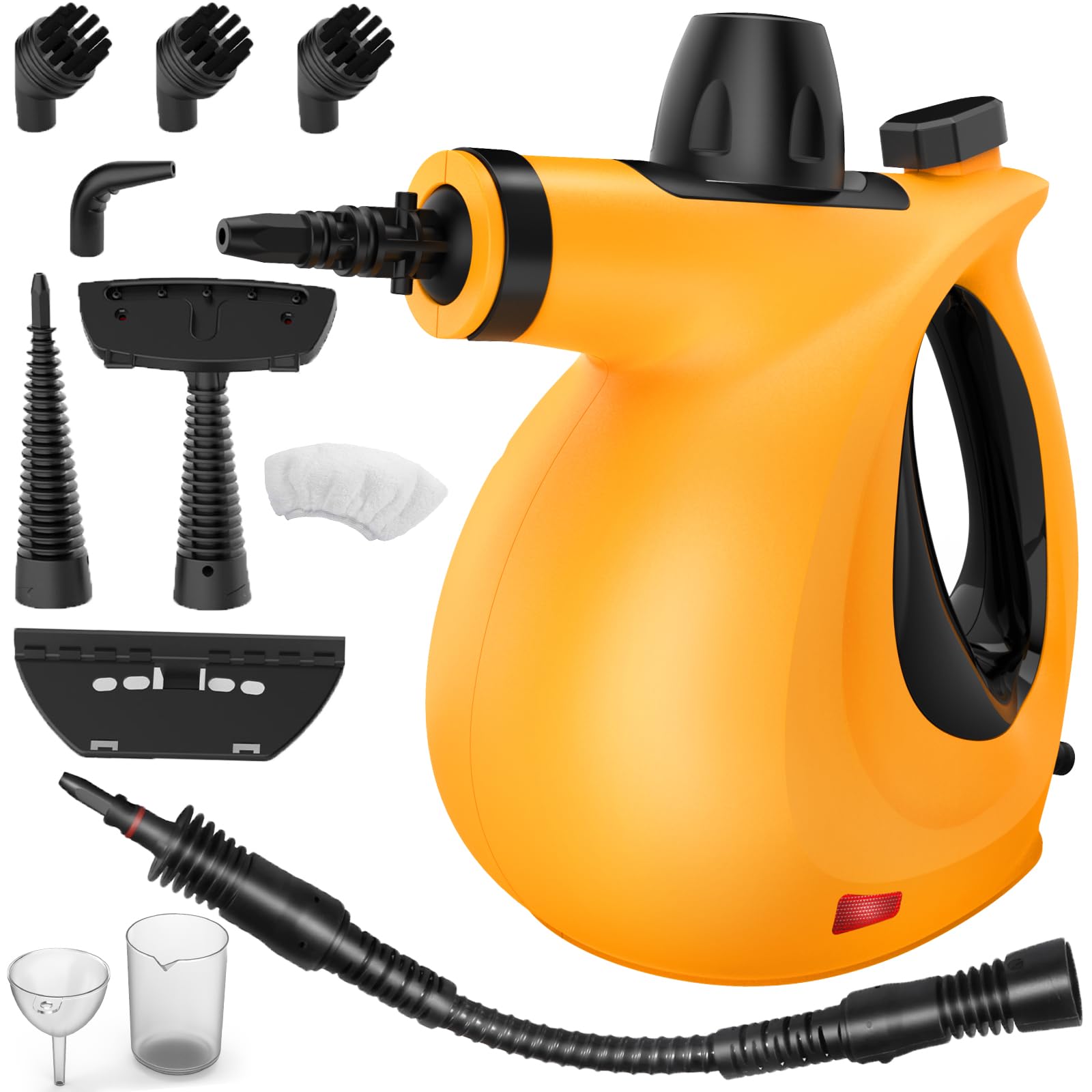 Handheld Steam Cleaner for Home Use, MultiPurpose All Natural Steam Cleaner with 11pcs Accessories, MultiSurface Steamer for D