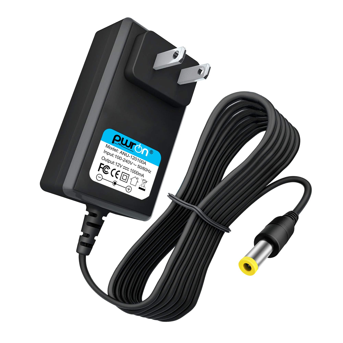 Pwron 6.6 Ft Long 12V Ac Adapter For Sony Tmr Rf985R Mdr Rf985R Tmrrf985R Mdrrf985R Wireless Headphone Rf Stereo Transmitter Power Supply Cord