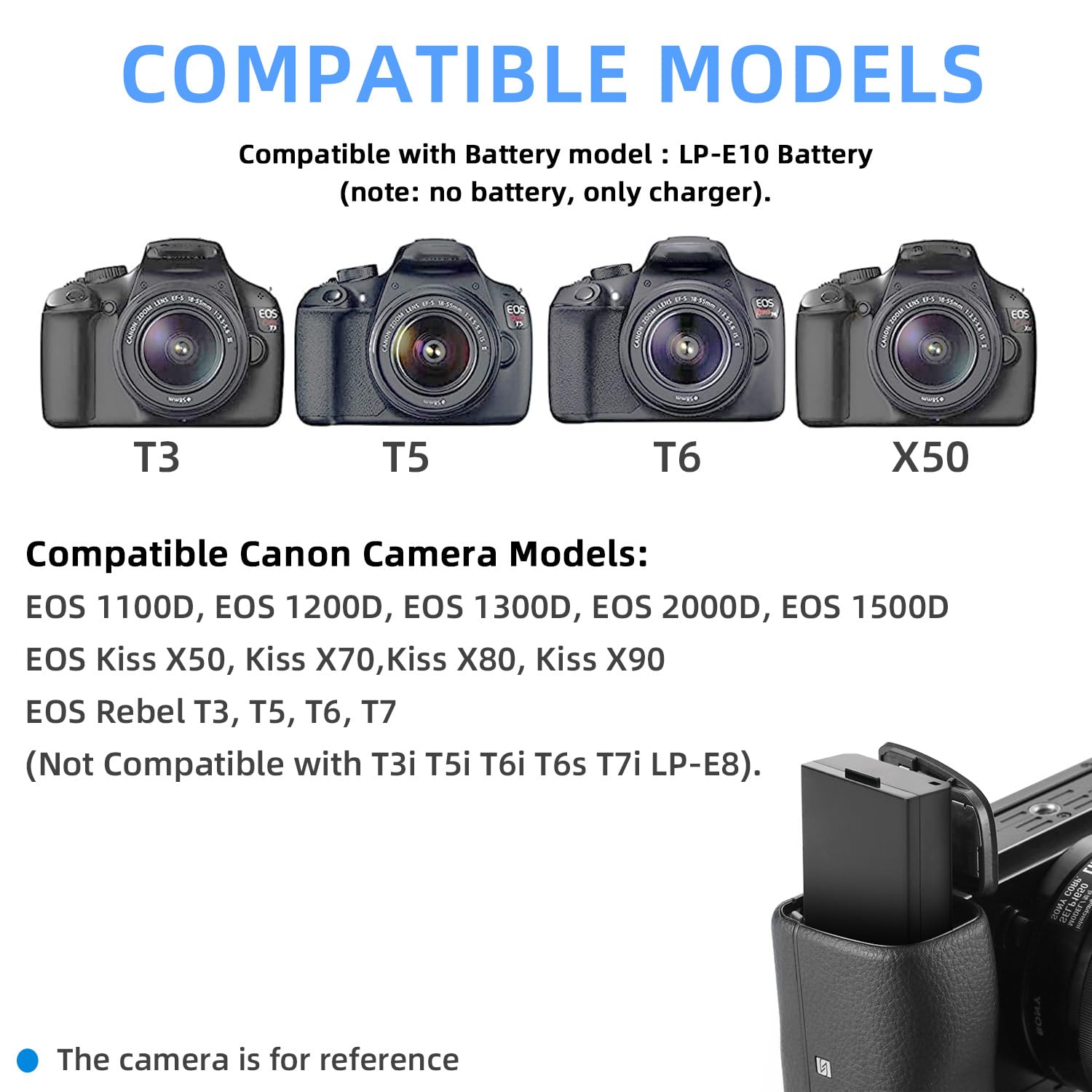 Kwtoul Lp E10 Battery Charger Lc E10C Lc E10 Lc E10E Charger Compatible With Canon Eos 1100D 1200D 1300D 1500D 2000D 3000D 4000D