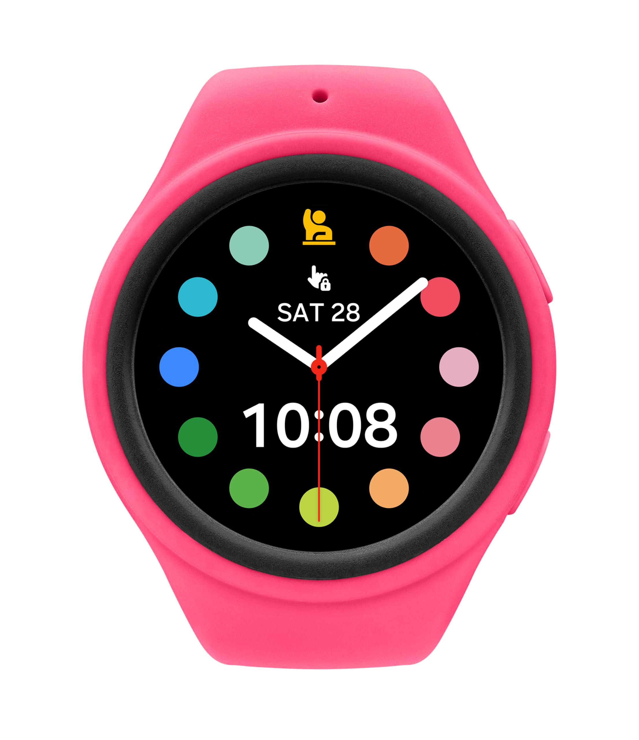 Samsung Galaxy Watch Kids Band For Galaxy Watch 4/5/6/7/Fe, Smartwatch Replacement Strap For Kids, Silicone Small, Gp-Tyl305Ambr