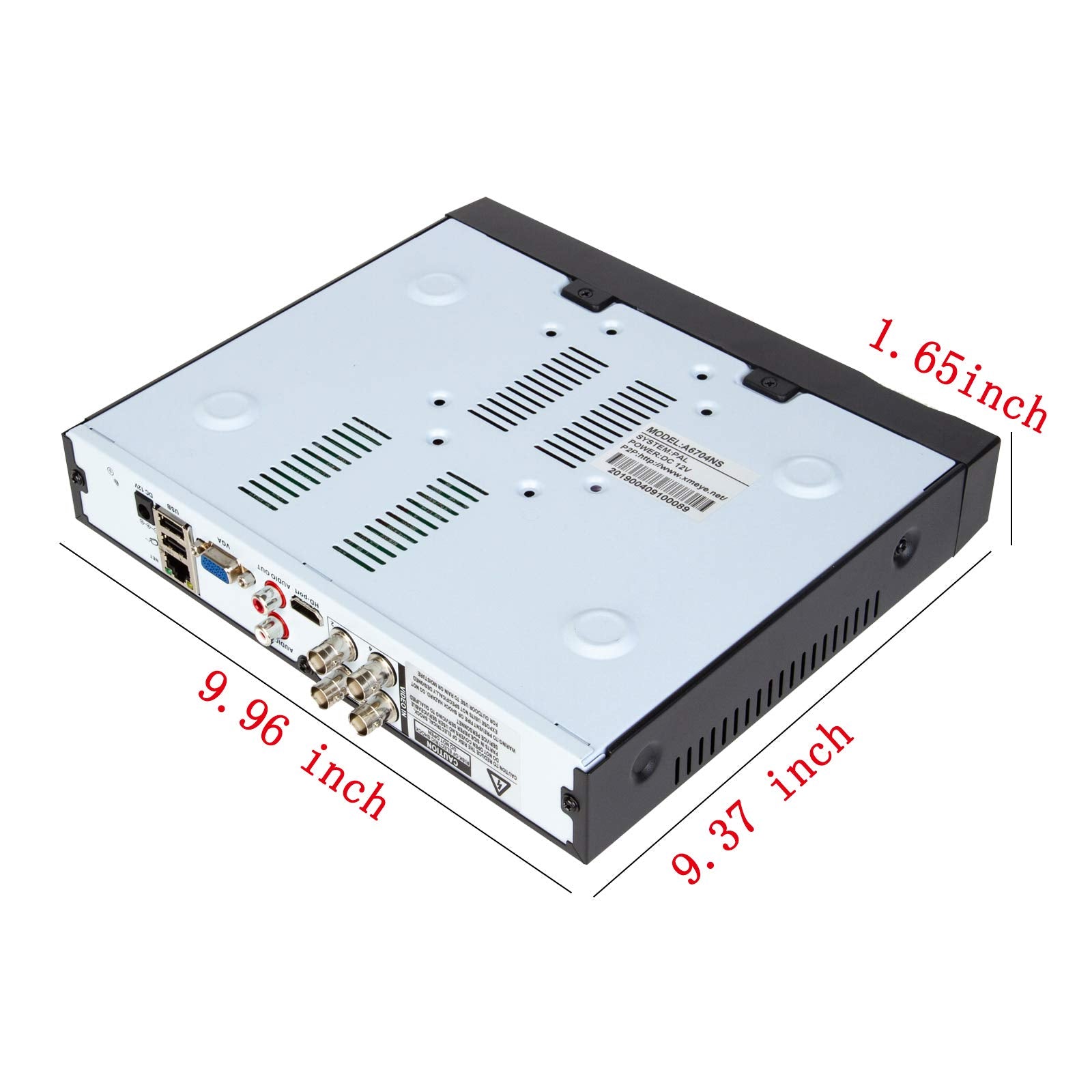 Xenocam 4Ch 1080N Hybrid 5 In 1 Ahd Dvr (1080P Nvr+1080N Ahd+960H Analog+Tvi+Cvi) Standalone Dvr Cctv Surveillance Security Syst