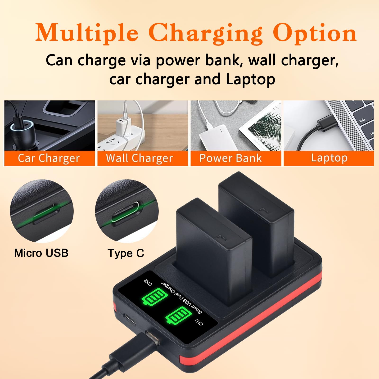 Pickle Power Dmw Blc12 Dmw Blc12E Dmw Blc12Pp Battery And Charger Set For Panasonic Lumix Dmc Fz1000 Dmc Fz200 Dmc Fz2500 Dmc G6