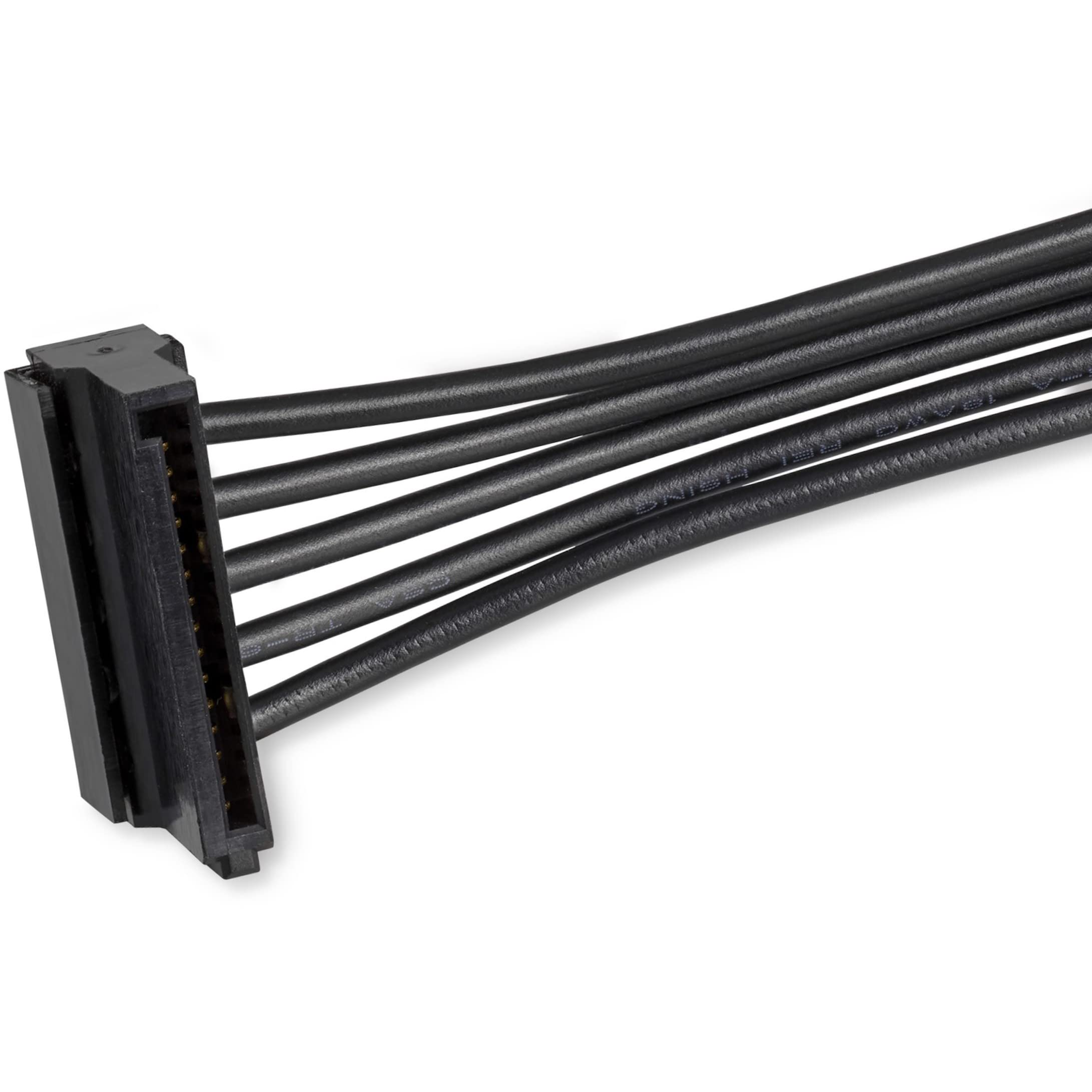 Startech.Com 15.7 In (400 Mm) Sata Power Splitter Adapter Cable   M/F   4X Serial Ata Power Cable Splitter (Pyo4Sata)