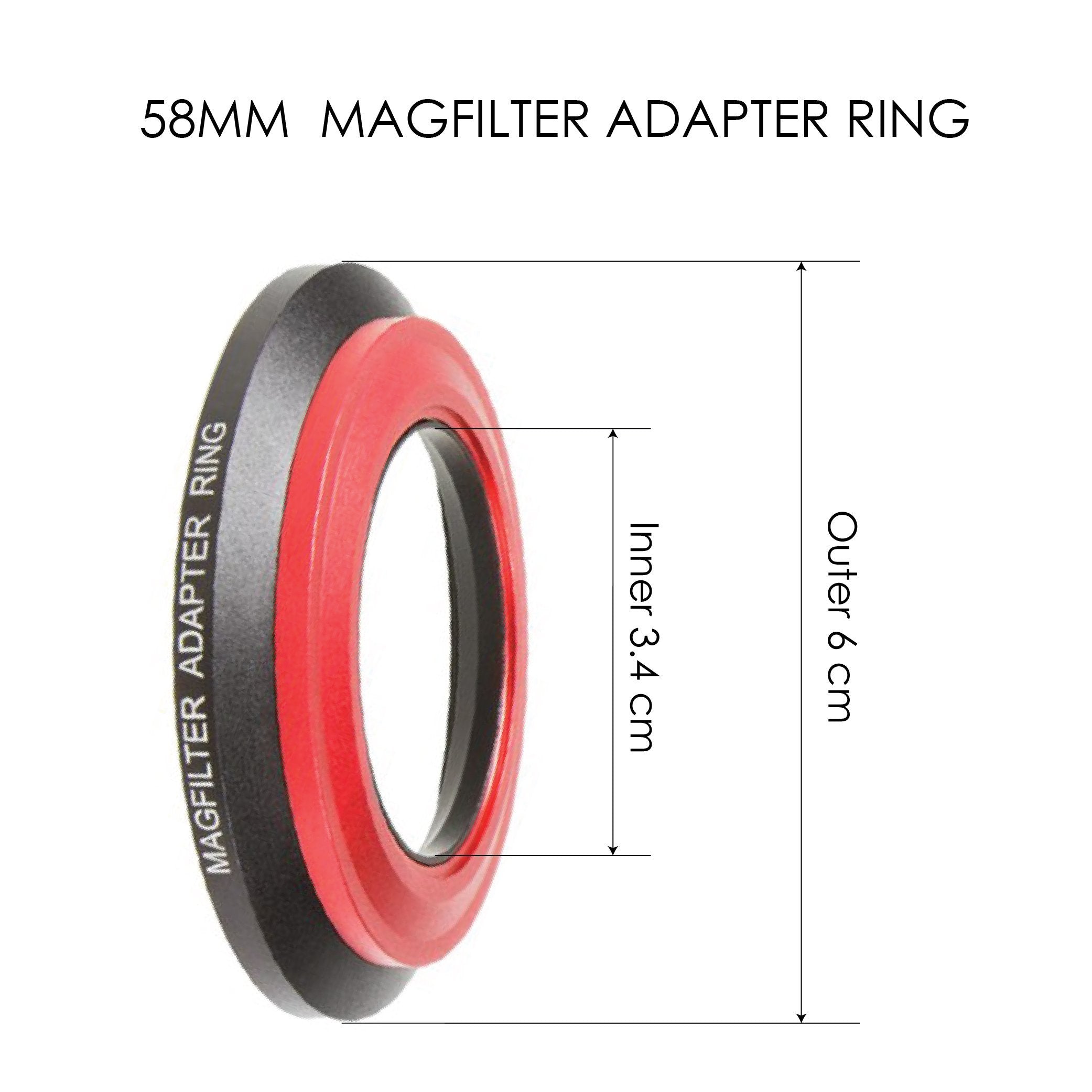 Carry Speed   Magfilter Filteradapter   58 Mm   Compact Equipment   Compatible With Sony Rx100/Hx10/Hx20/Hx30V
