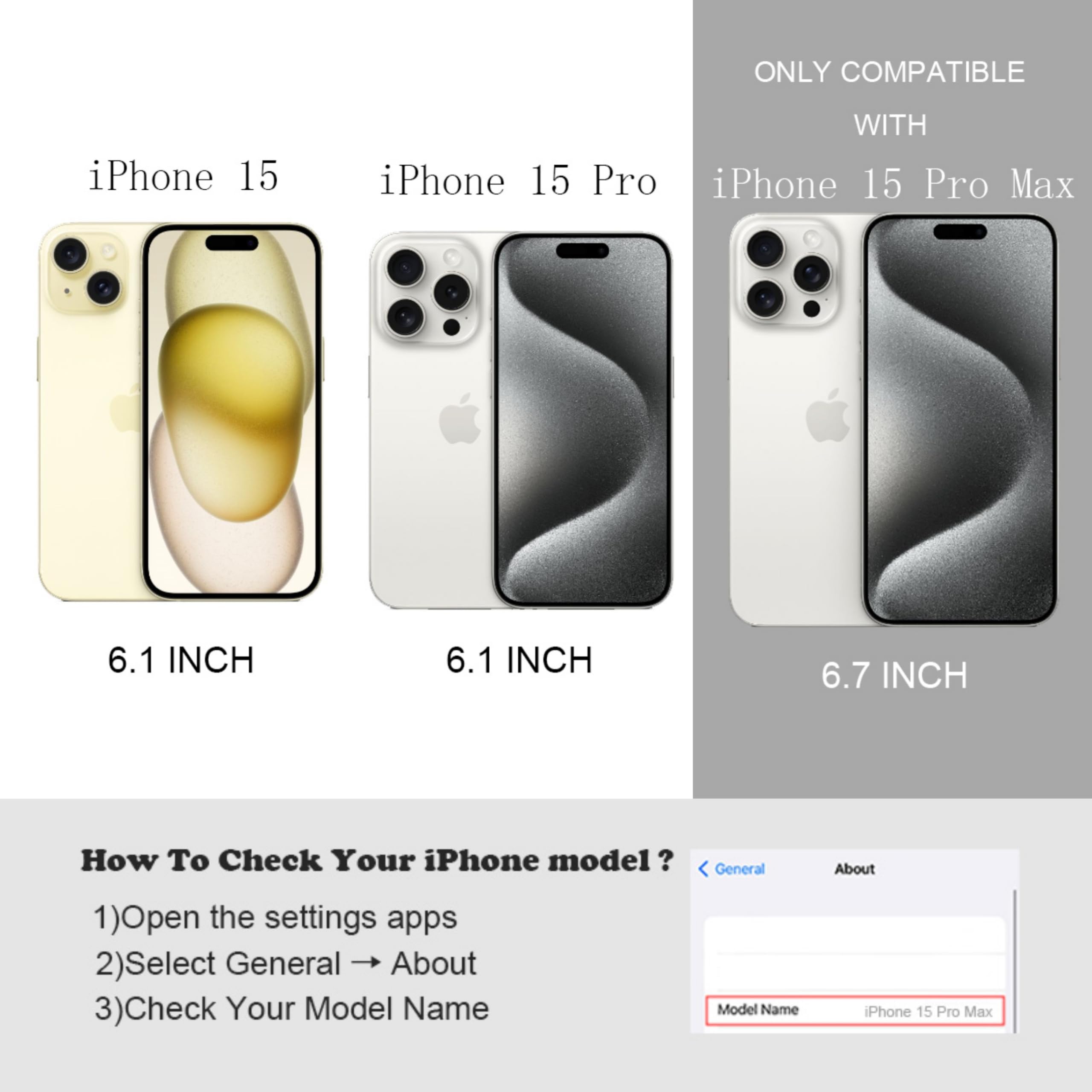 Fabspark Case For Iphone 15 Pro Max,Cute 3D Transparent Meteorite Bubble Water Ripple Pattern Curly Wavy Frame Case,Soft Tpu Sho