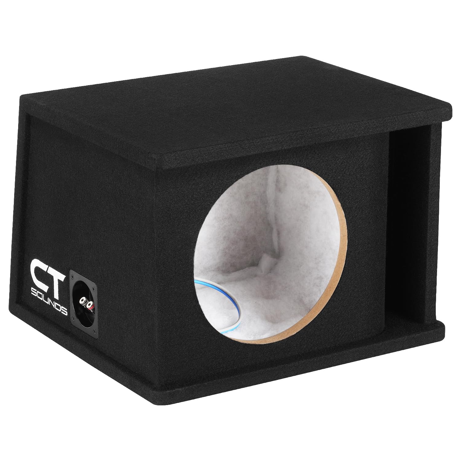 Ct Sounds Ct1X10 Single 10    Kerf Port Universal Fit Car Subwoofer Box