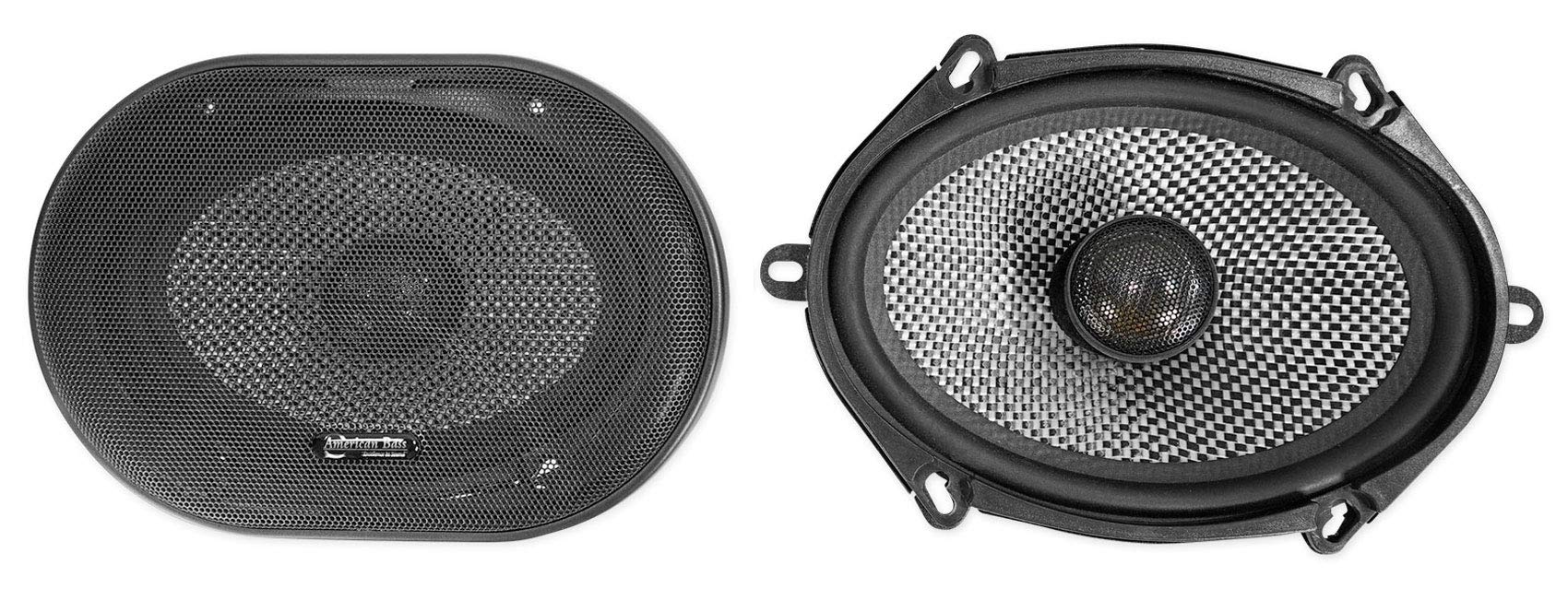 American Bass Usa Sq 5X7 Component Speaker