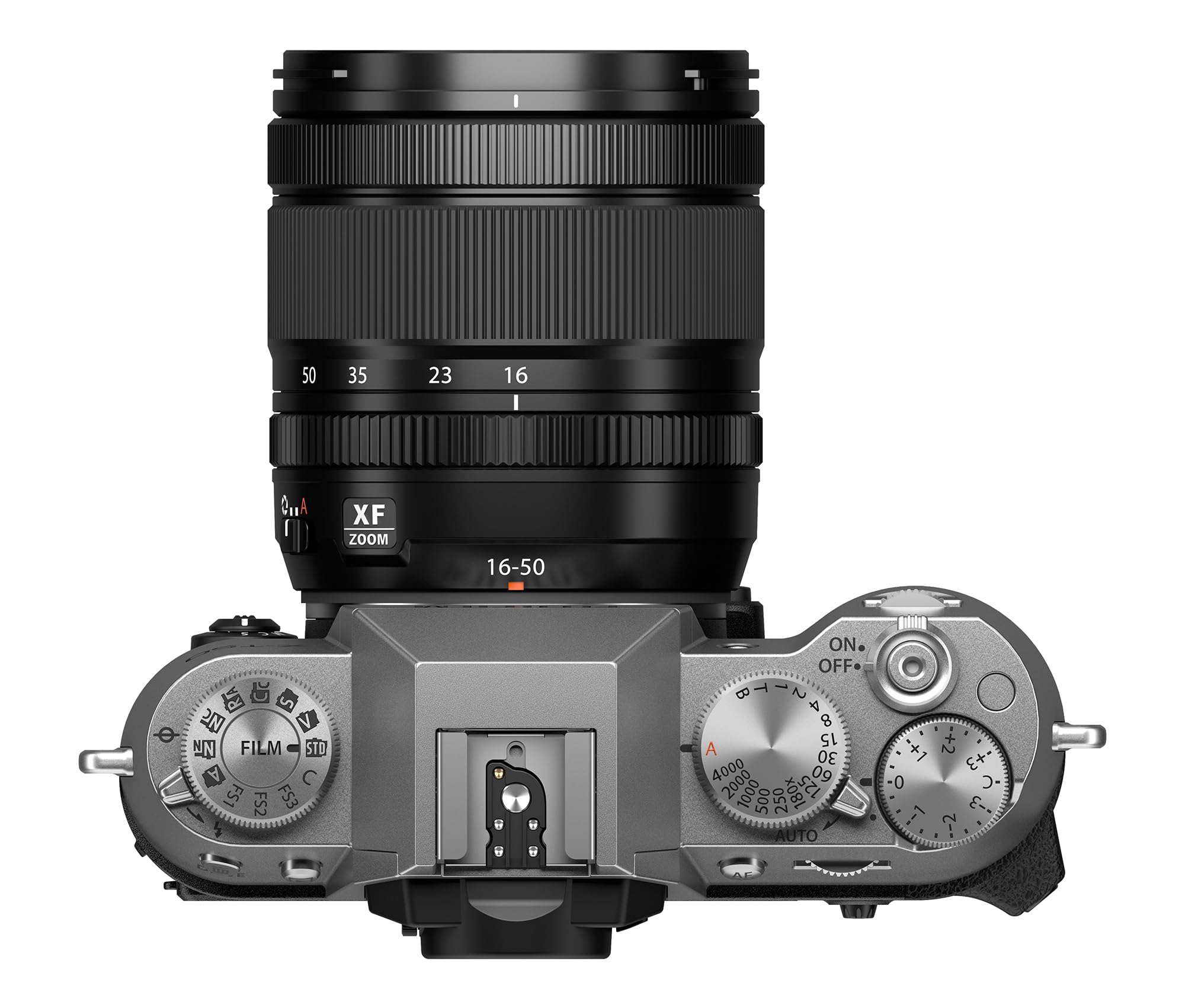 Fujifilm X-T50 Mirrorless Digital Camera Xf16-50Mmf2.8-4.8 R Lm Wr Lens Kit - Silver