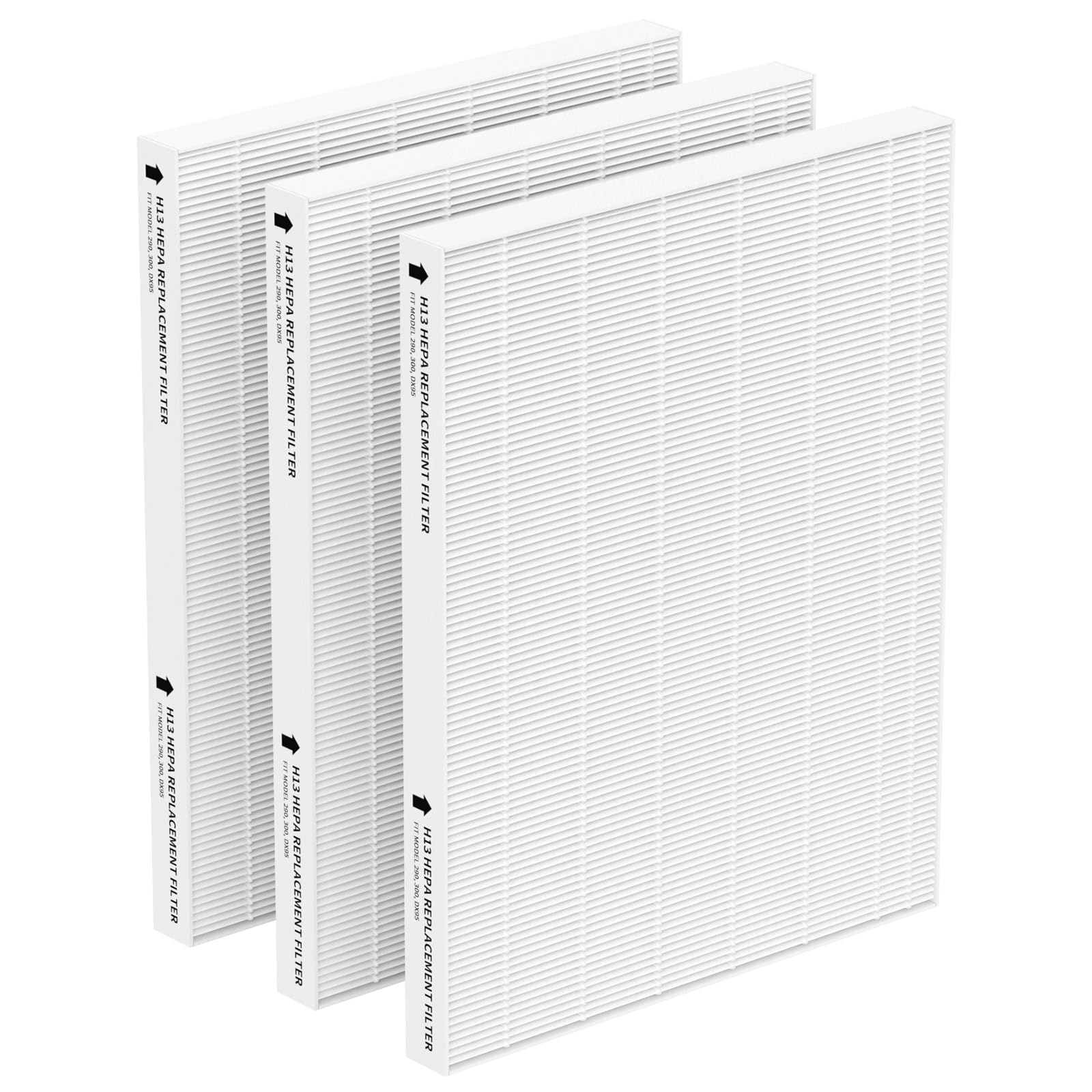 Cfkreya True Hepa Filter Replacement Compatible With Fellowes Aeramax 290/300/Dx95 Purifiers, Only 3 Packs Of True Hepa Air Filt