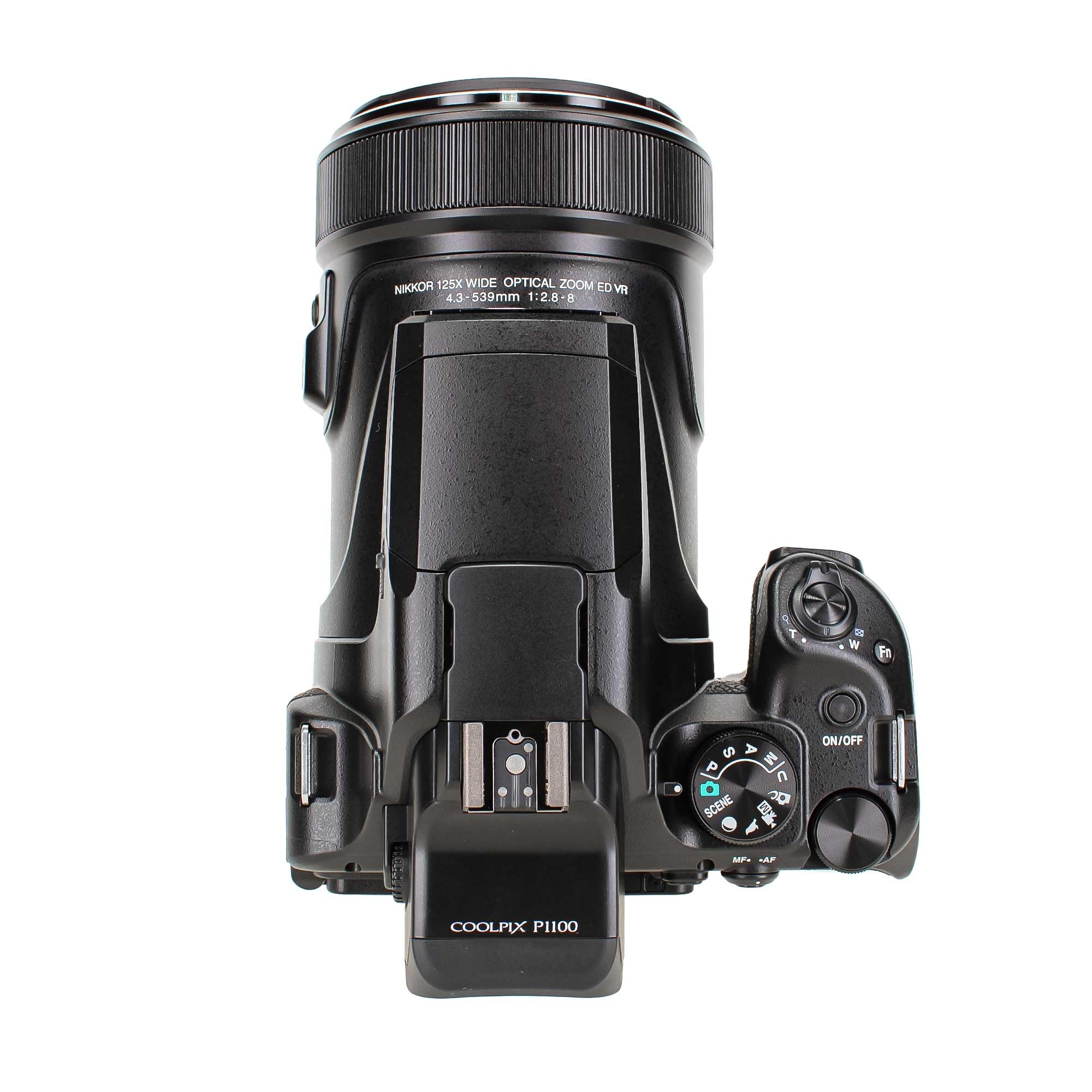 Nikon Coolpix P1100 125X Super Zoom Compact Digital Camera (26541) + Photo Software + 2 X 64Gb Memory Card + Lens Filter Kit + C