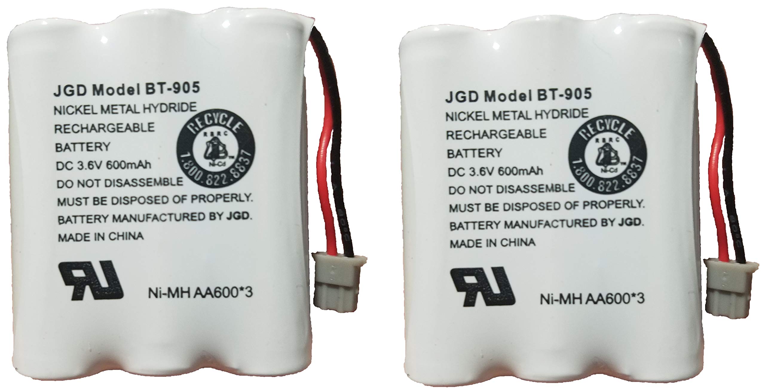 Jgd Bt 905 Bt 800 Bbty0663001 Battery Compatible With Uniden Bt905 Bt800 Bt 1006 Bp 905 Bbty 0444001 Bbty 0449001 Panasonic P P5