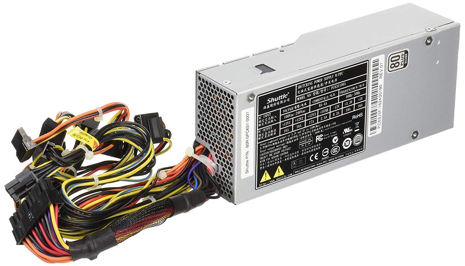 Shuttle Xpc Accessory Pc63J 500W Power Supply For Shuttle Xpc H, J And R Series Barebone