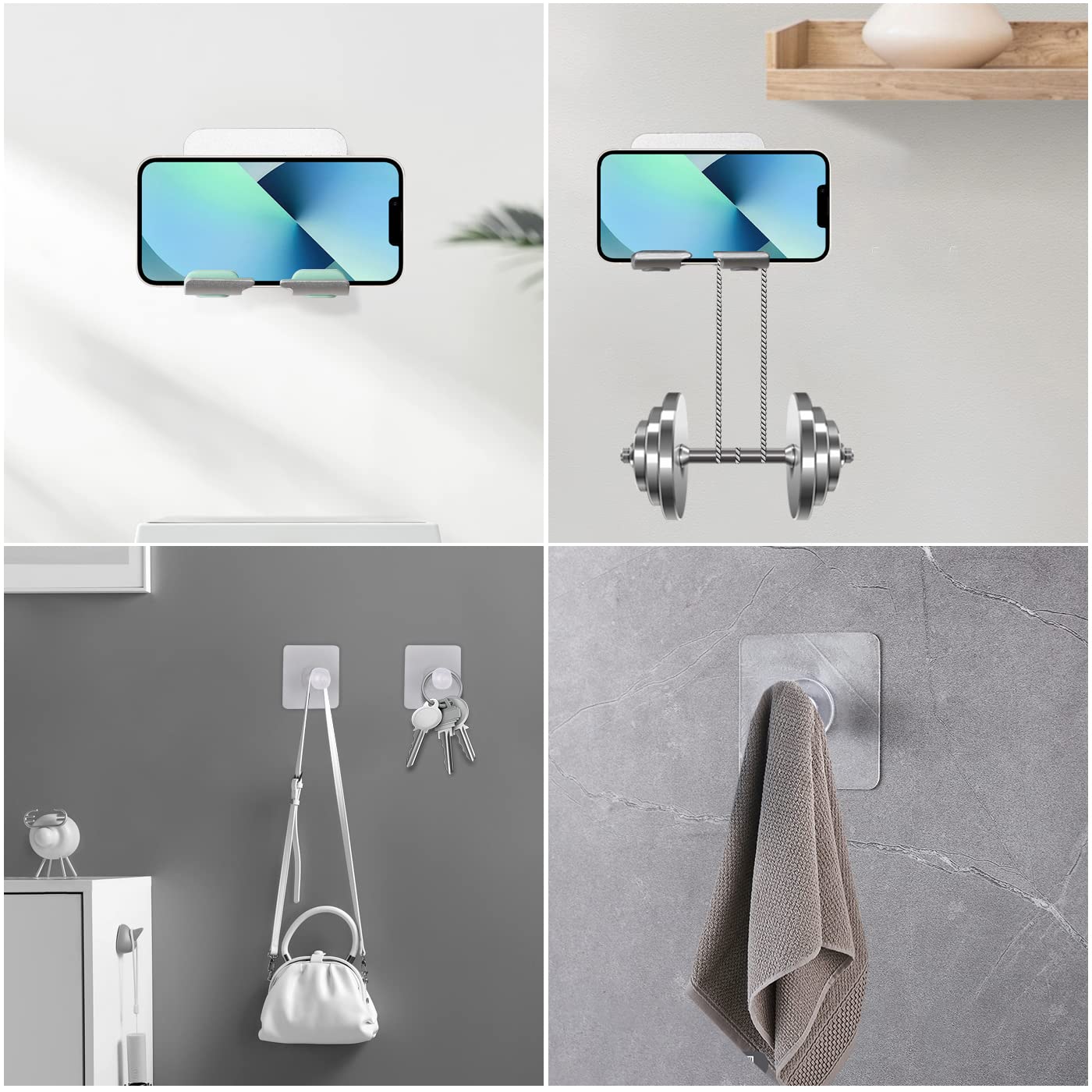 Shower Phone Holder, Shower Phone Mount Phone Holder For Shower Wall Mount Phone Holder Phone Wall Mount Adjustable Cellphone St