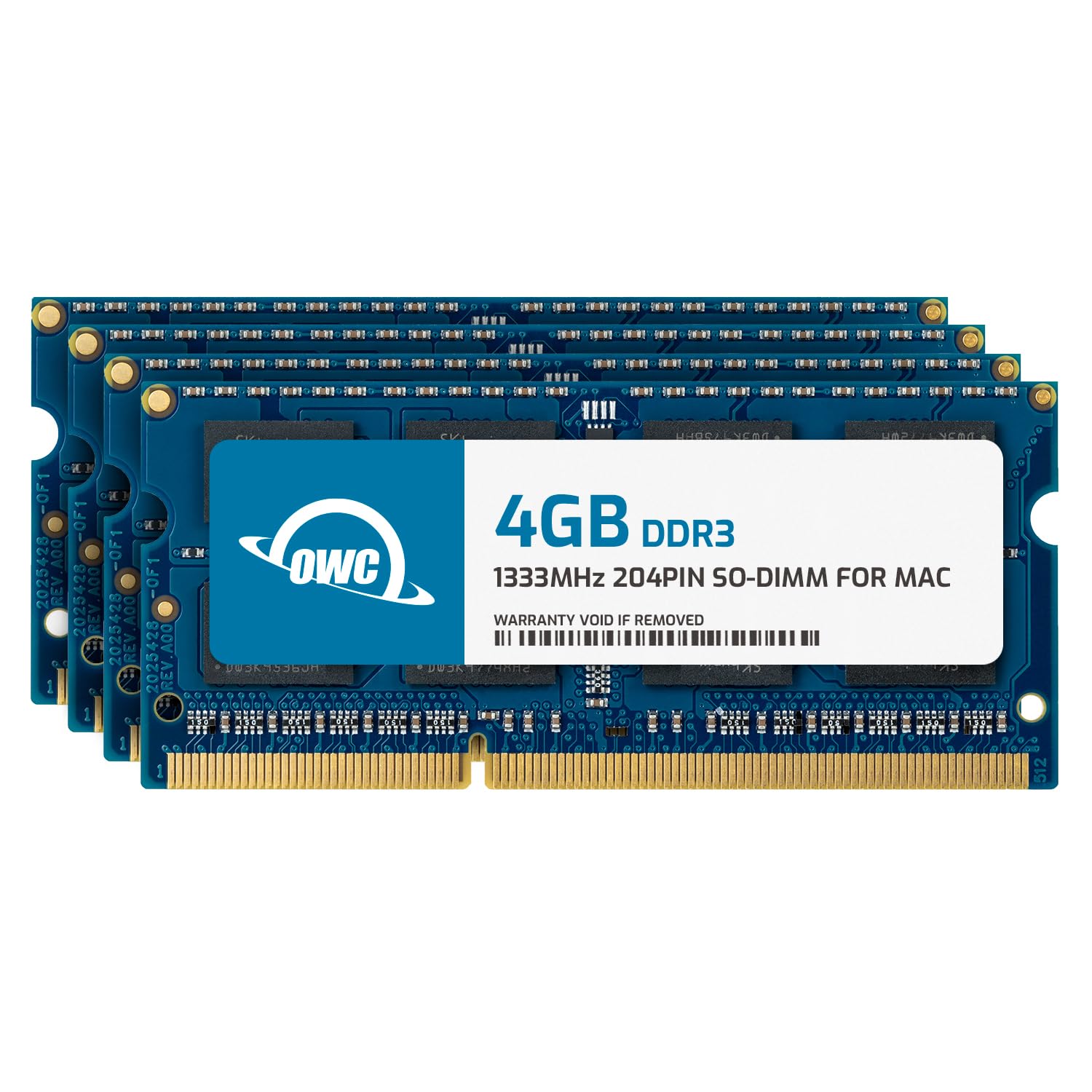 OWC 16.0GB (4 x 4GB) 1333MHz DDR3 SO-DIMM PC3-10600 204Pin SO-DIMM CL9 Memory RAM Upgrade Module for iMac and PC Laptops (OWC133