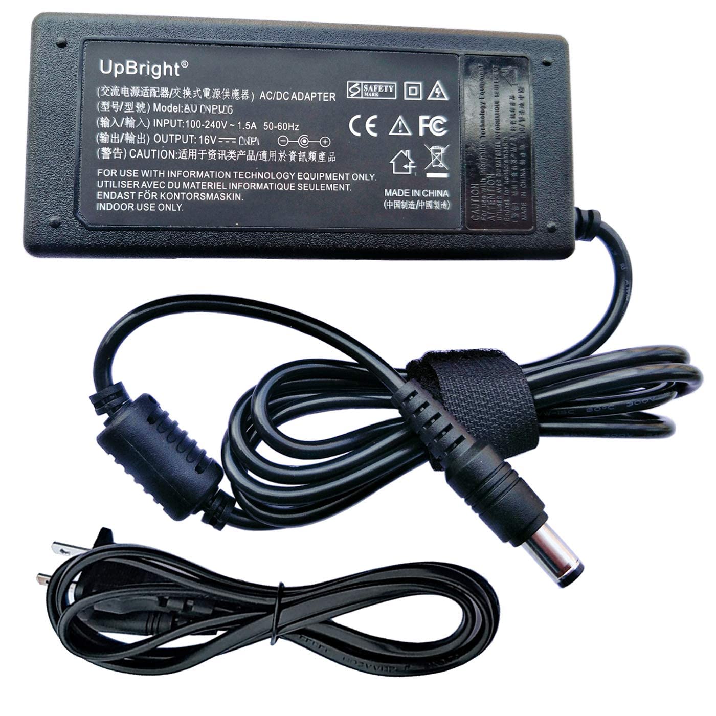 UpBright 16V AC/DC Adapter Compatible with Yamaha PSR S550 S700 S710 S900 S910 Piano Keyboard AW16G Workstation PSR-1100 PSR-210