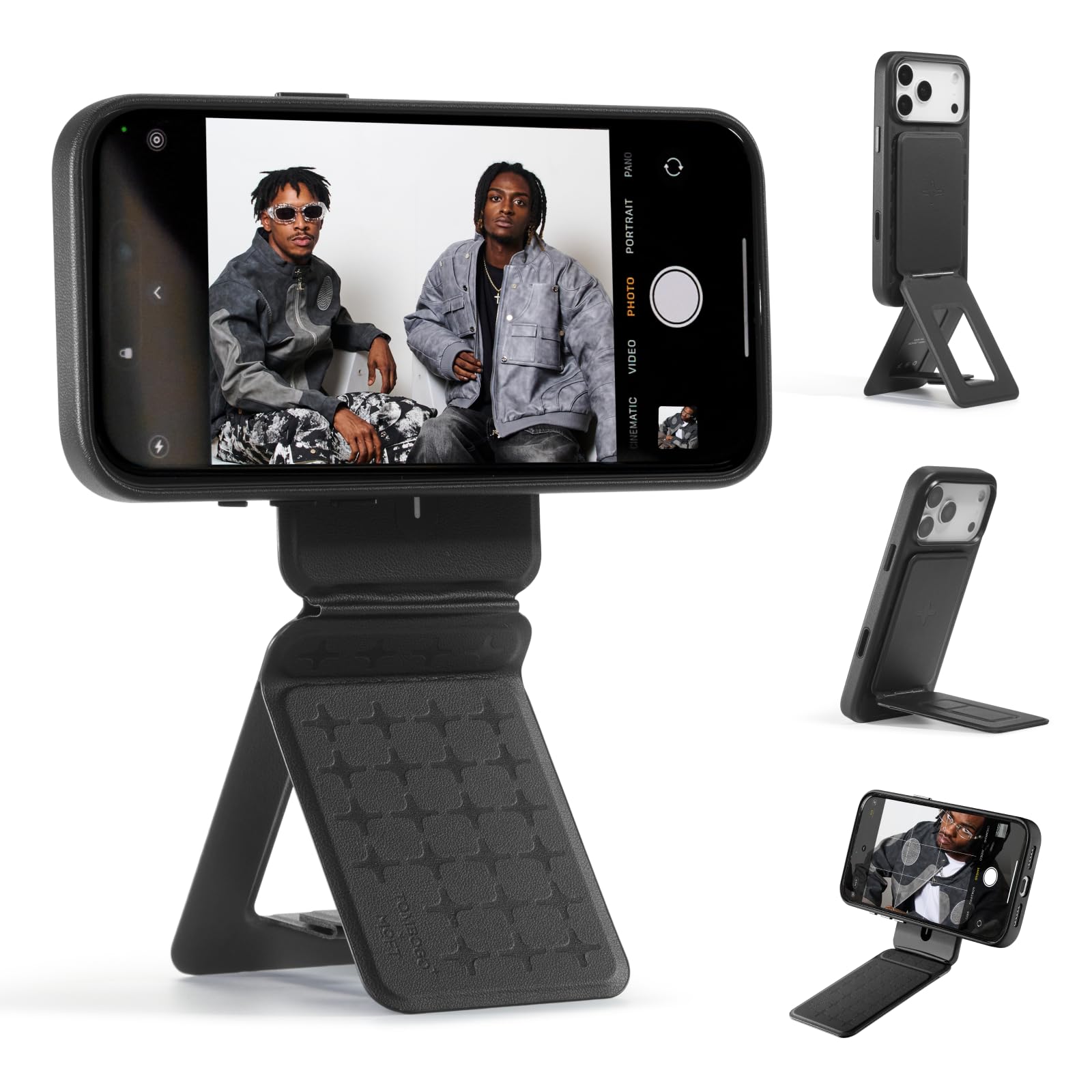 MOFT Phone Tripod Stand Selfie Stick x Tombogo for iPhone, Multi-Angles iPhone Stand, Lightweight & Portable Phone Holder, Stron