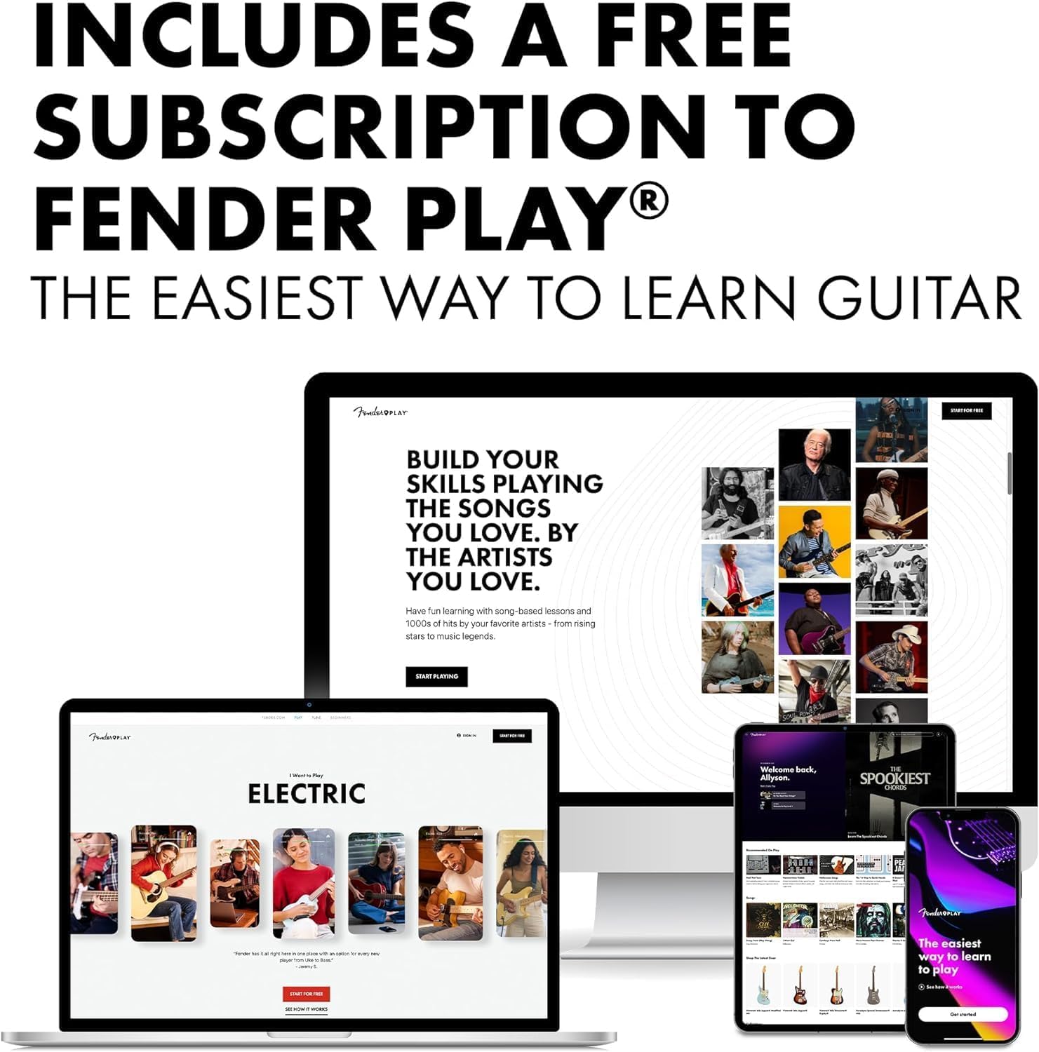 Fender Squier Debut Series Telecaster Electric Guitar, Beginner Guitar, 2-Year Warranty, Includes Free Lessons, 2-Color Sunburst