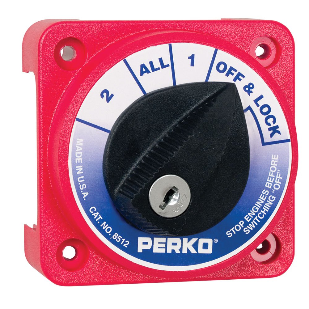 Perko Battery Switch (Option: With Key Lock)