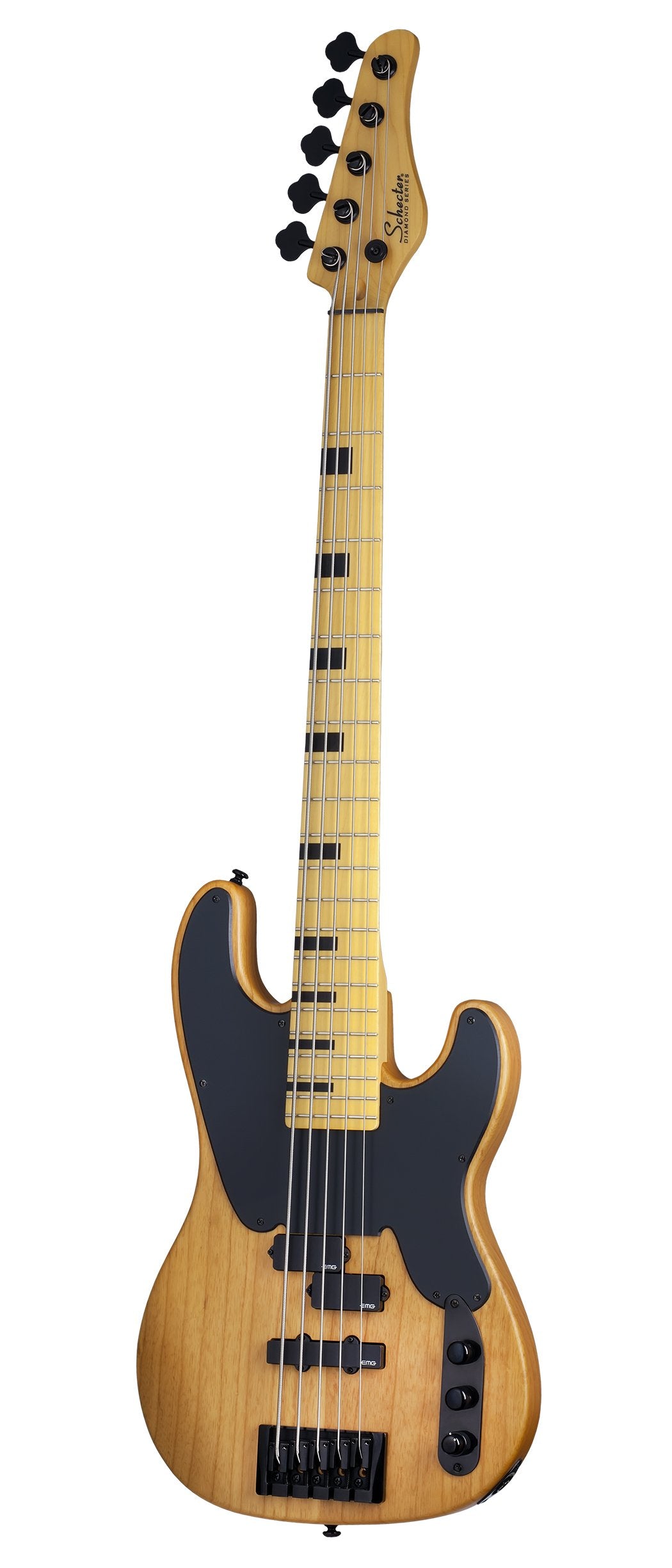 Schecter 2847 Model T Session 5 5 String Bass Guitar, Ans