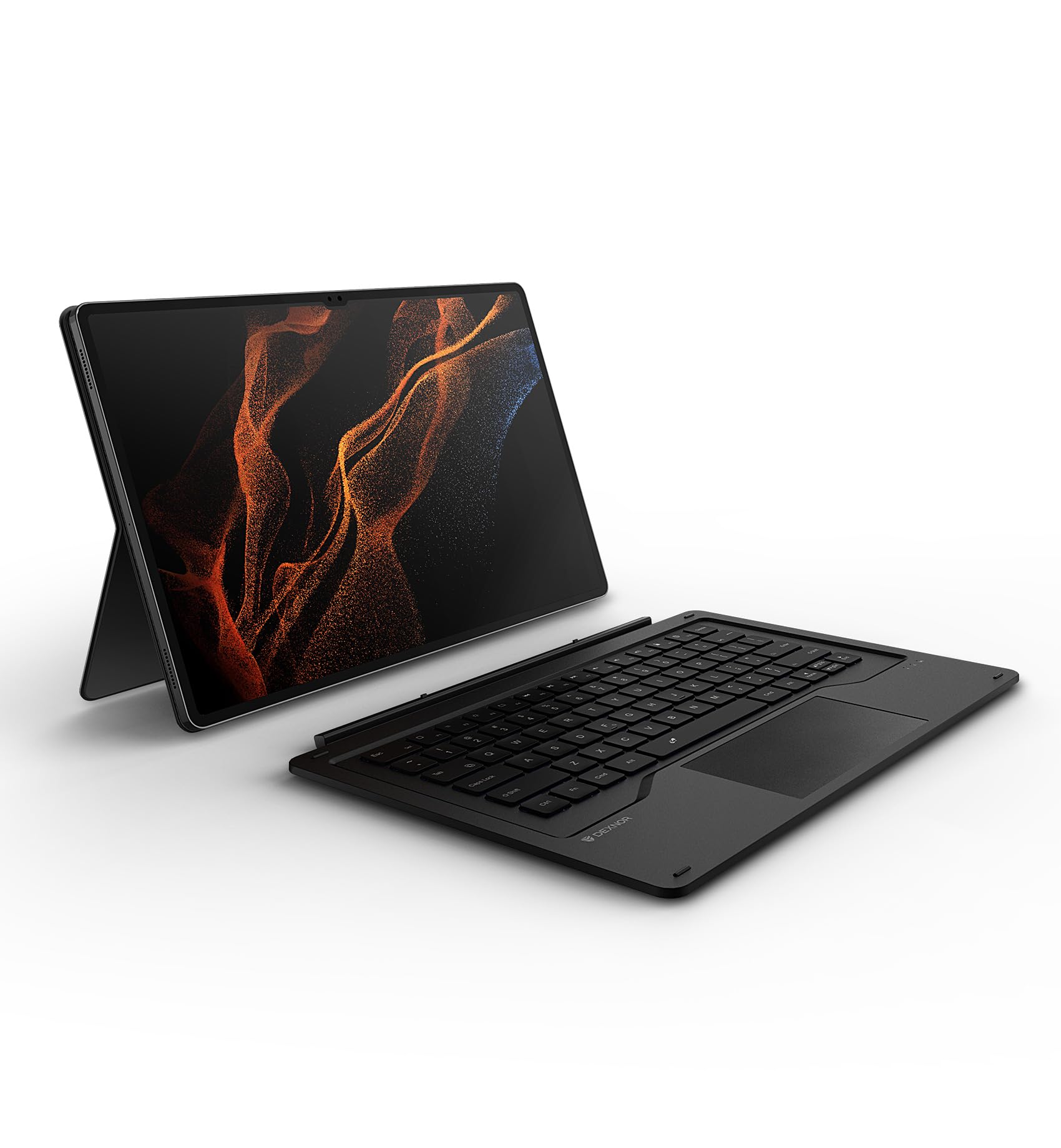 Dexnor Keyboard Case For Samsung Galaxy Tab S8 Ultra Keyboard 14.6 Inch Magnetic Detachable Book Cover Style Keyboard Multi Touc