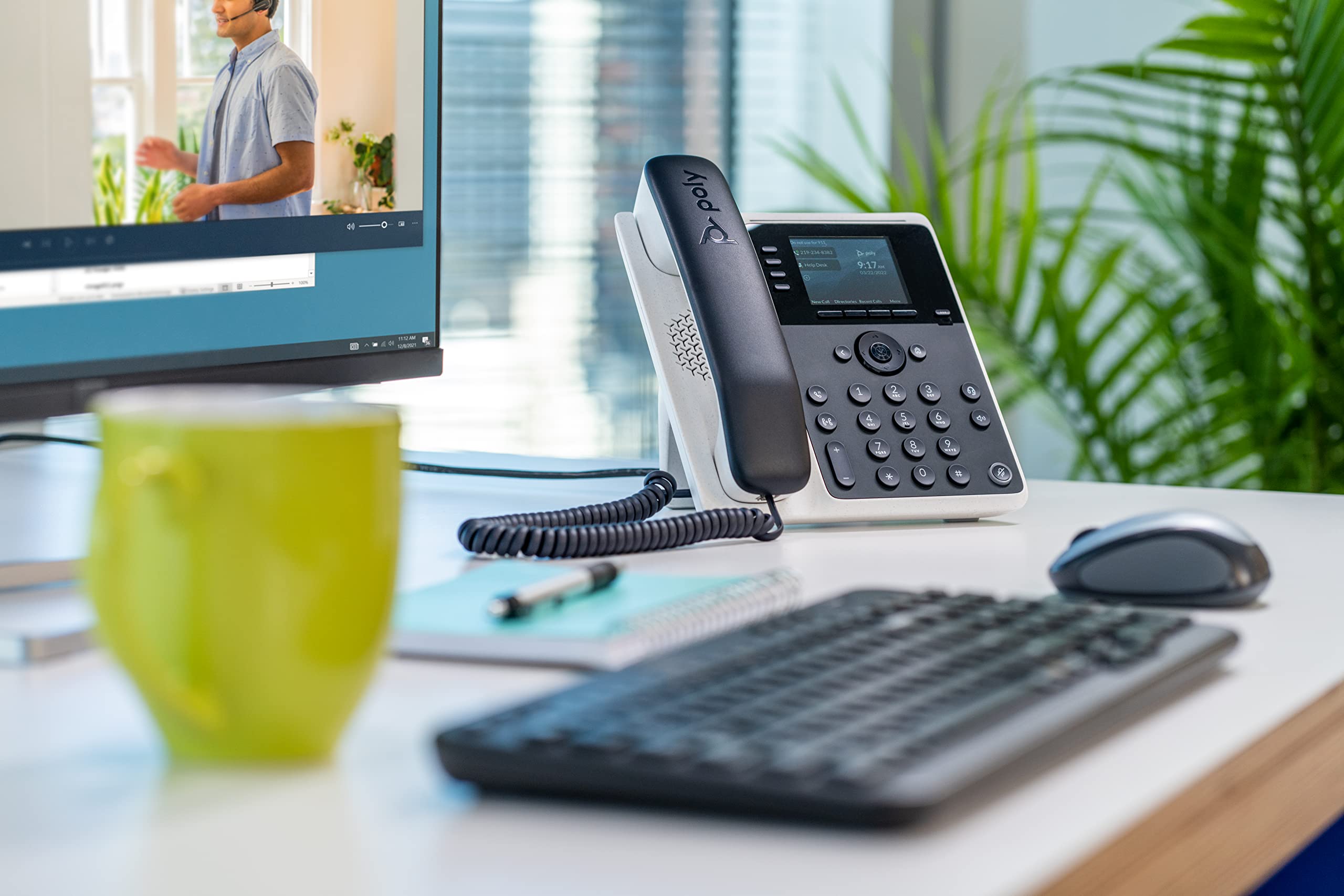 Plantronics Polycom Plantronics Poly Edge E220 IP Desk Phone (Plantronics + Polycom ...