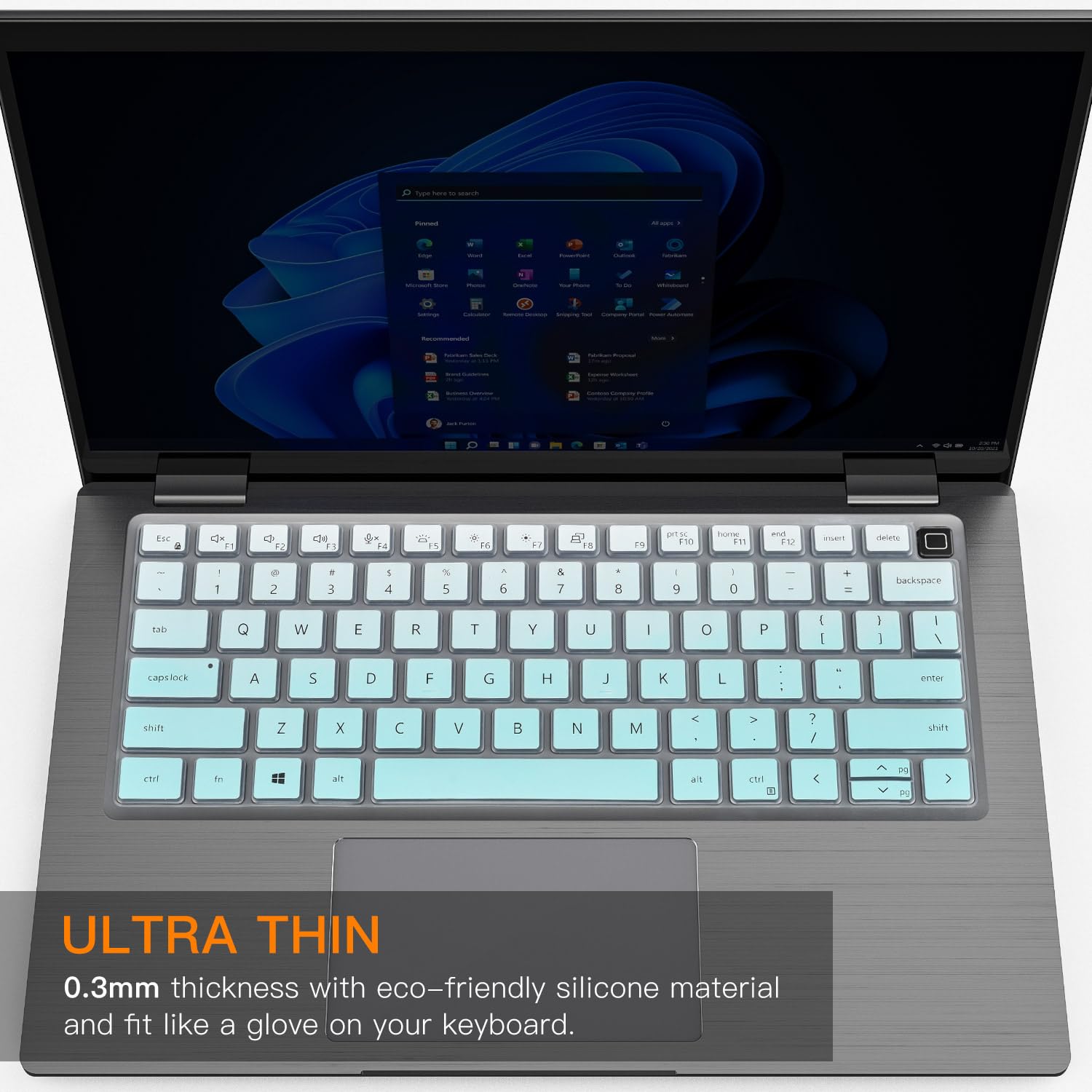 Casebuy Keyboard Cover For Dell Latitude 7450 7440 7430 7420 7410 14'', Dell Latitude 3450 3440 5450 5440 5430 5431 5420 14'', L