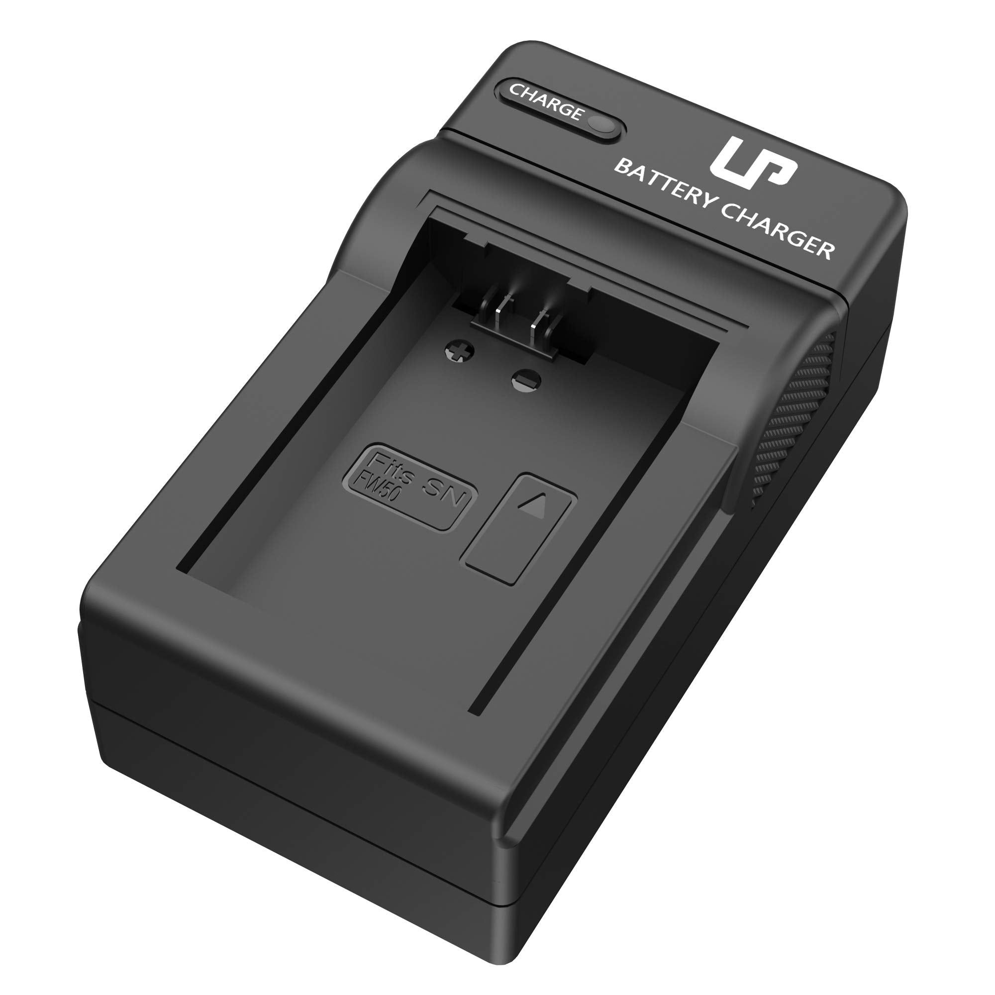 NP-FW50 Battery Charger, LP Charger Compatible with Sony Alpha A6000, A6400, A6100, A6300, A6500, A5100, A7, A7 II, A7R, A7R II,