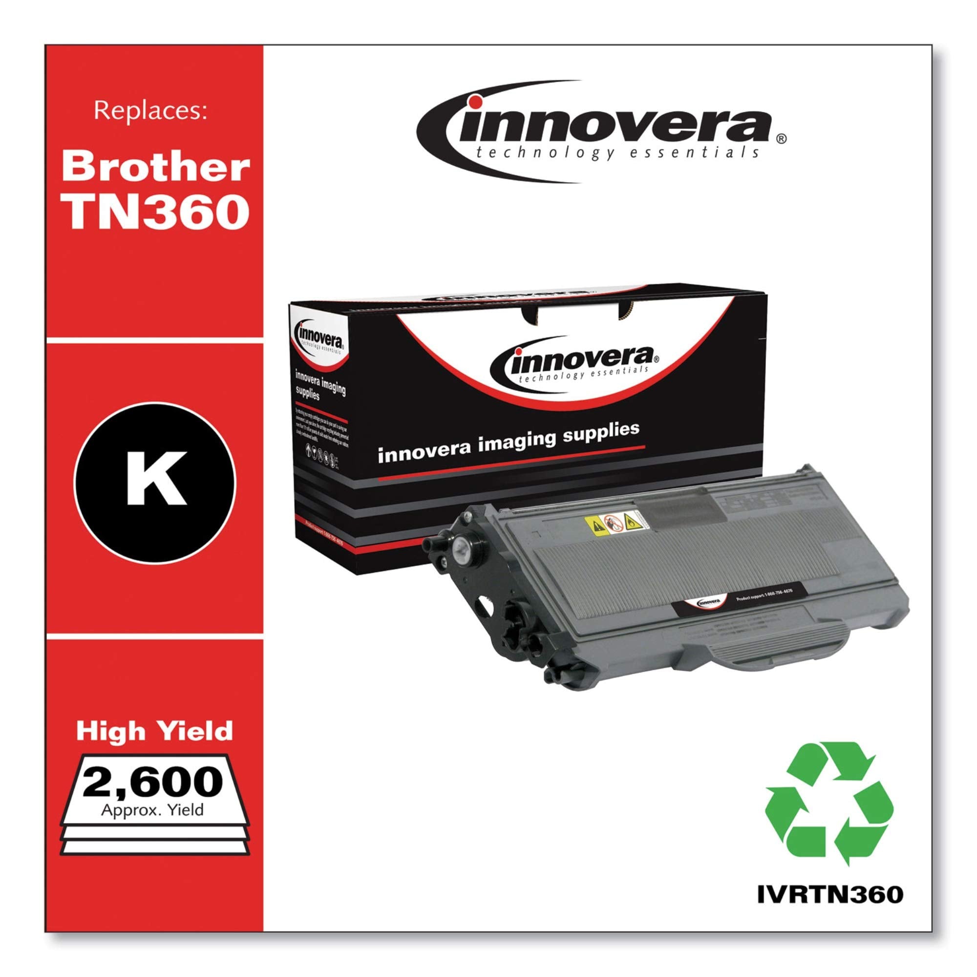 Ivrtn360   Innovera Remanufactured Tn360 Laser Toner