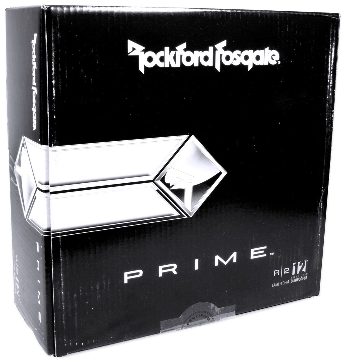 Rockford Fosgate R2Sd4 12 12'' 1000W 4 Ohm Shallow/Slim Car Subwoofer Sub Pair With Mica Injected Polypropylene Cone And Integra