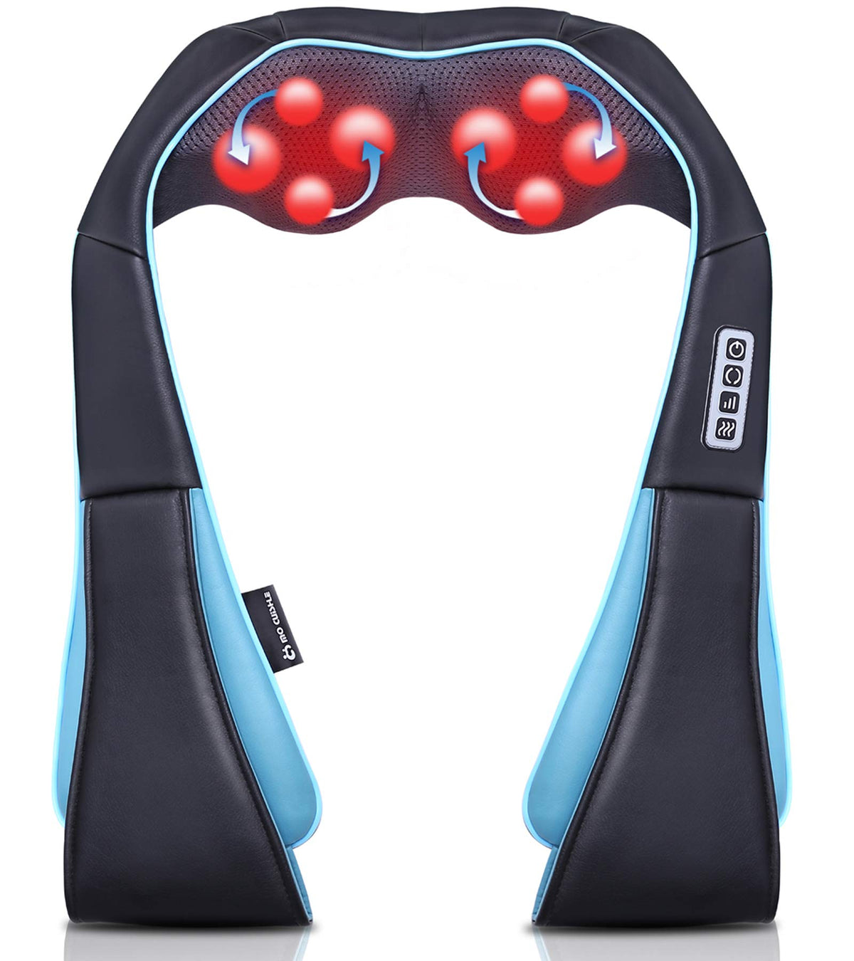 Mocuishle Neck Shoulder Back Massager With Heat - Shiatsu Neck Massager Present, Gift For Men/Women/Mom/Dad - Deep Kneading Mass