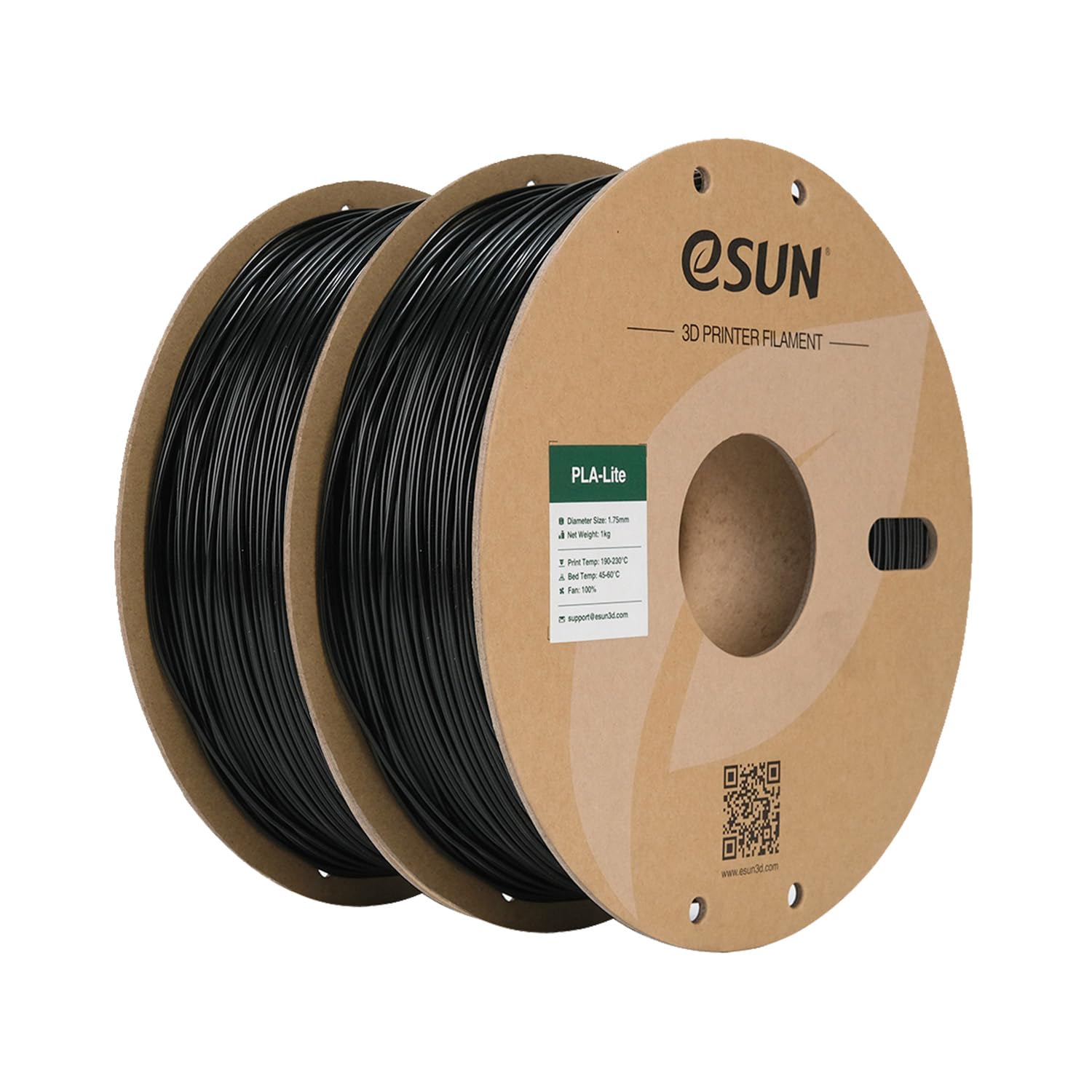 eSUN Yellow PLA Filament, 3D Printing PLA Lite Filament 1.75mm Dimensional Accuracy +/- 0.03mm, 1kg Carboard Spool (2.2lbs) 3D P