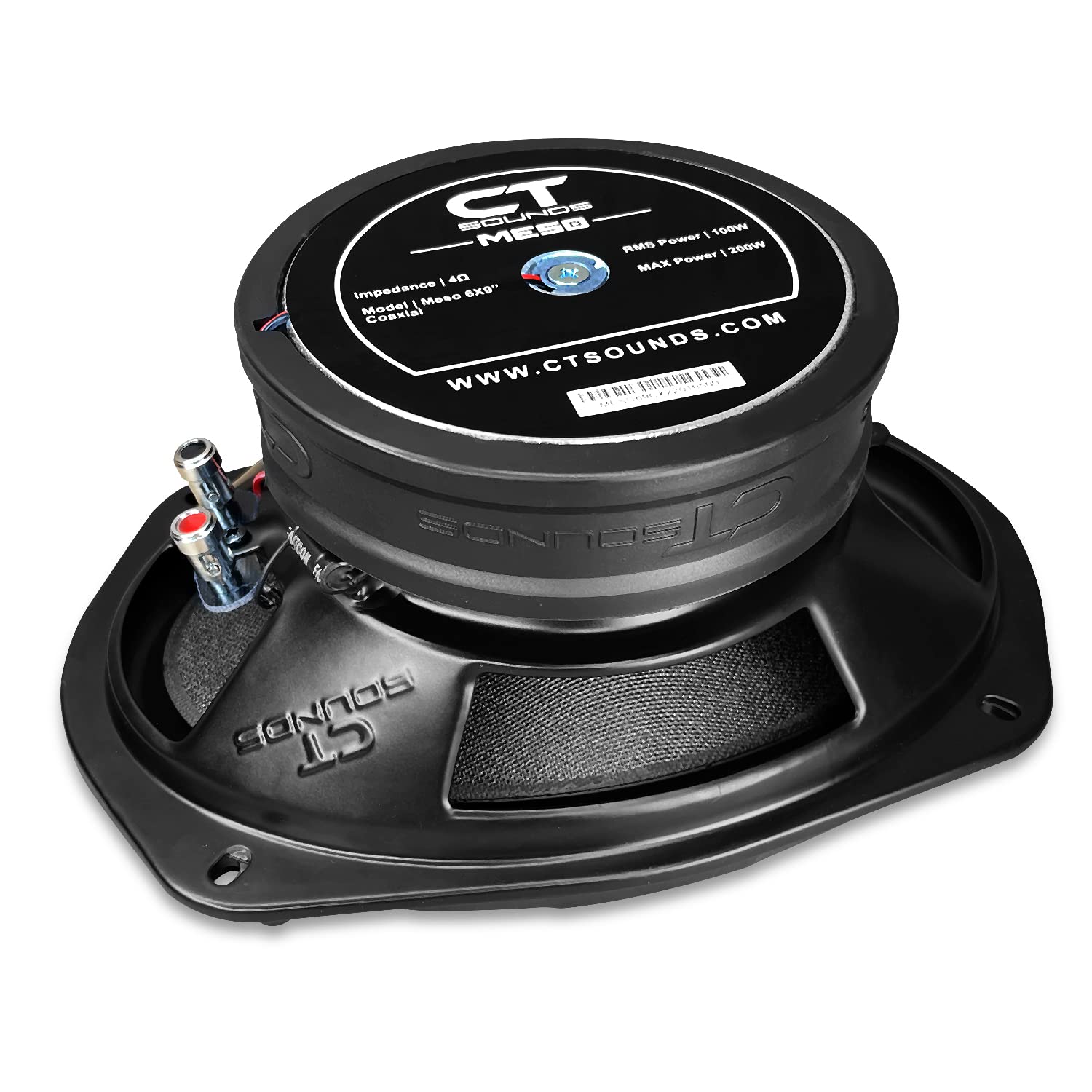 Ct Sounds Meso 6X9    400 Watt 2 Way Premium Coaxial Car Speakers, Pair