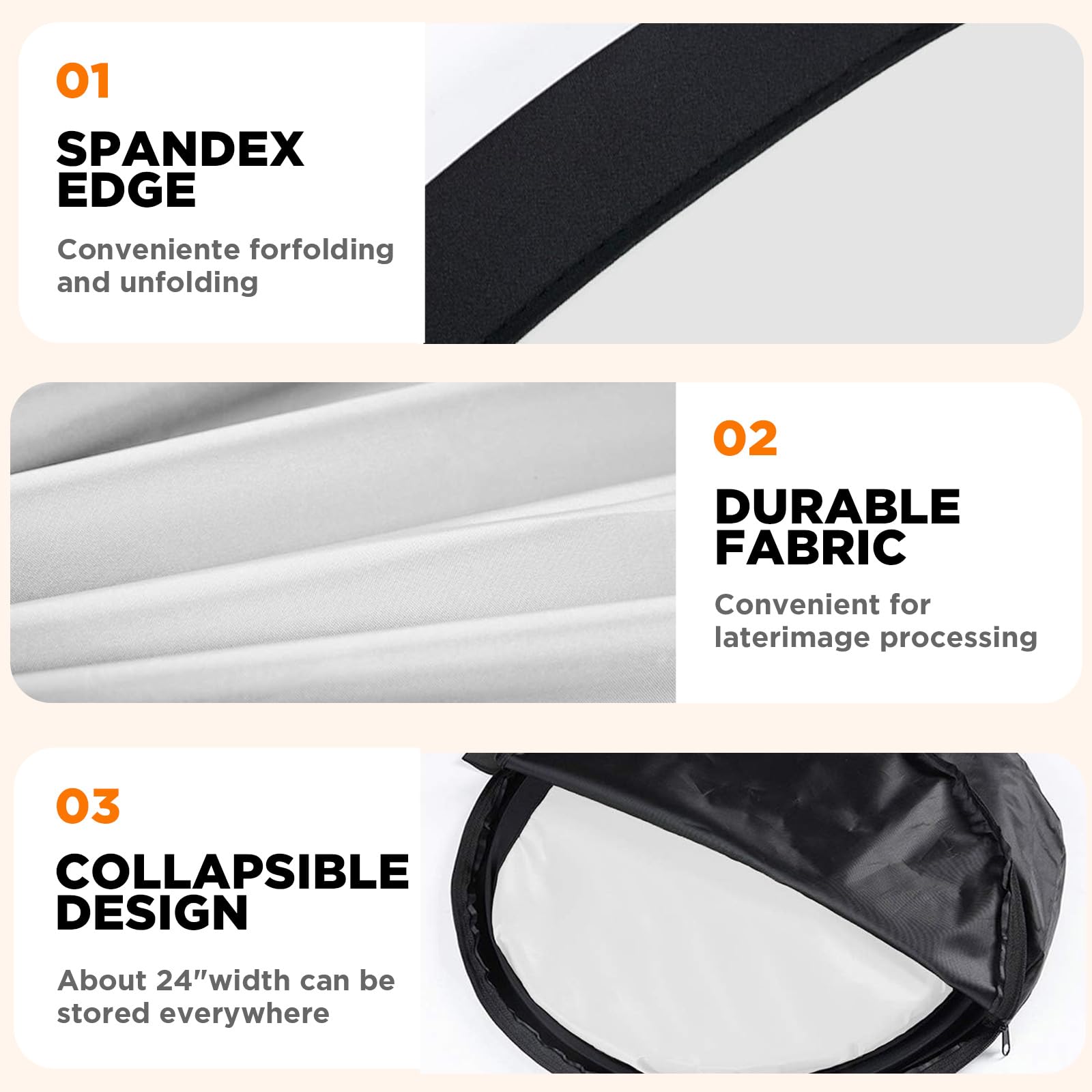 Portable Chromakey Black And White 2 In 1 Foldable Pop Up Backdrop With Stand, 150 X 200 Cm Foldable Panel For Photo, Video, Liv