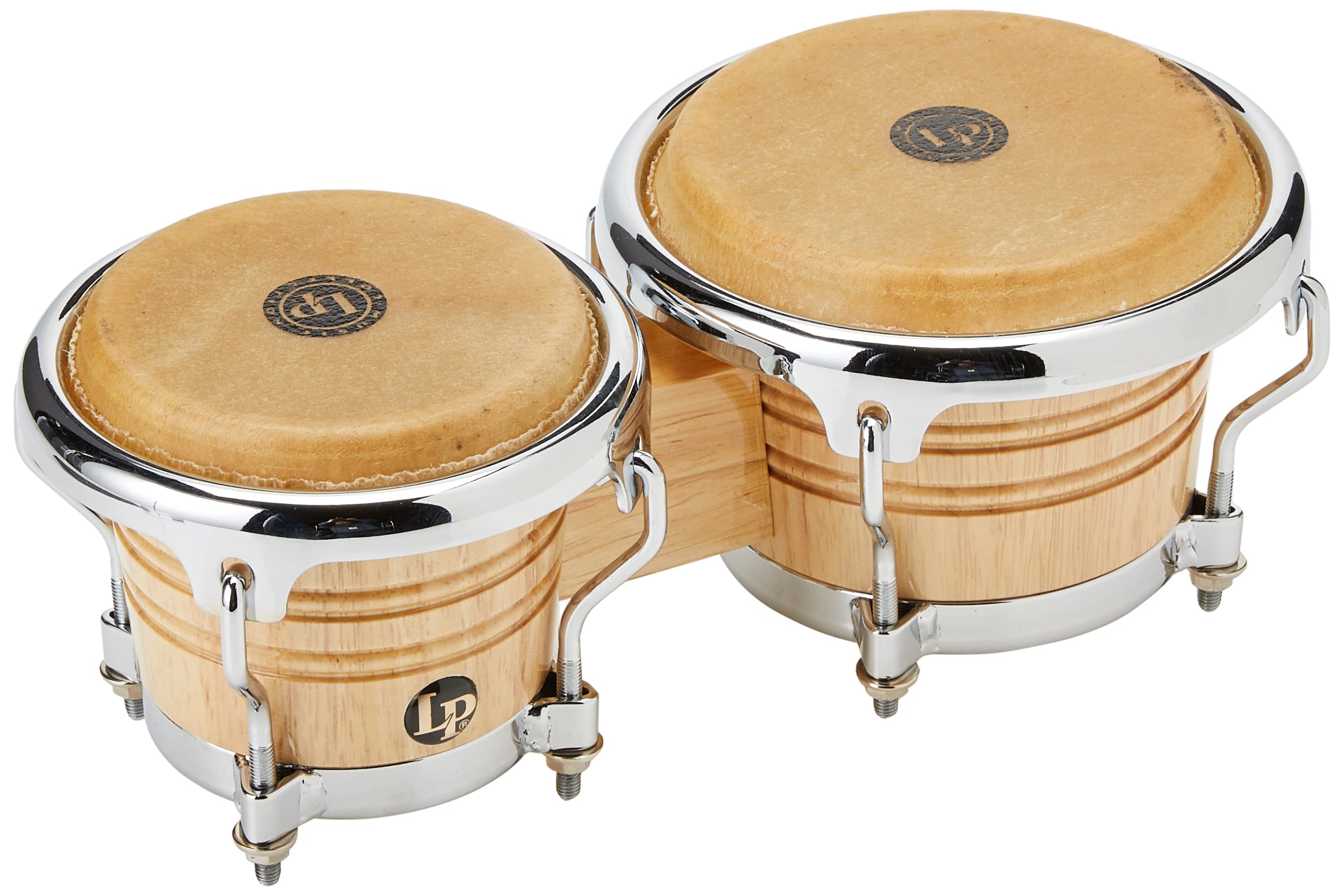 Lpm199 Aw Lpmc Mini Tunable Natural Wood Bongos