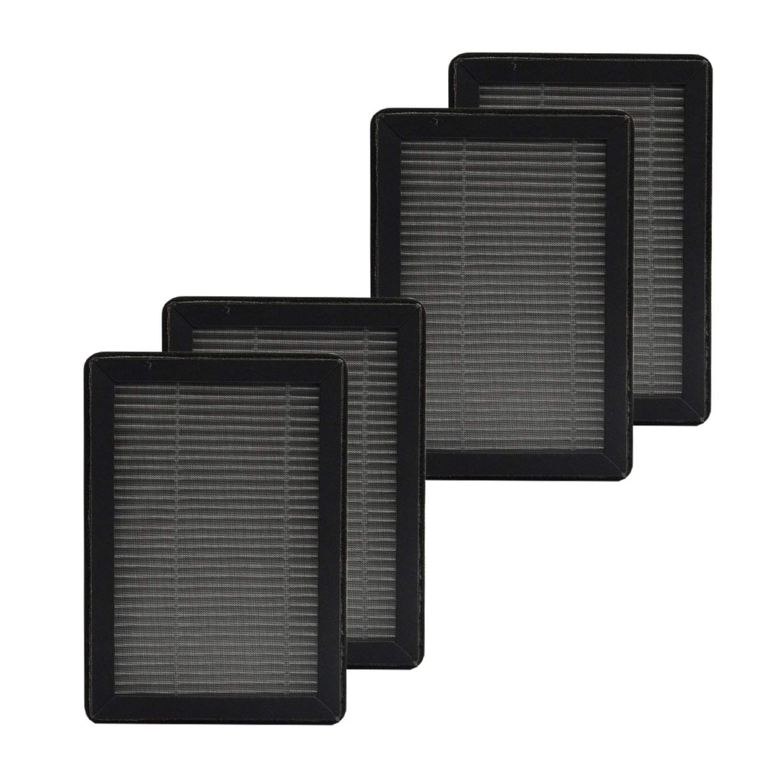 Pureburg Replacement True Hepa Filters Compatible With Valkia Pu P02 Air Purifier,H13 4 Stage Filtration Activated Carbon 2 In 1