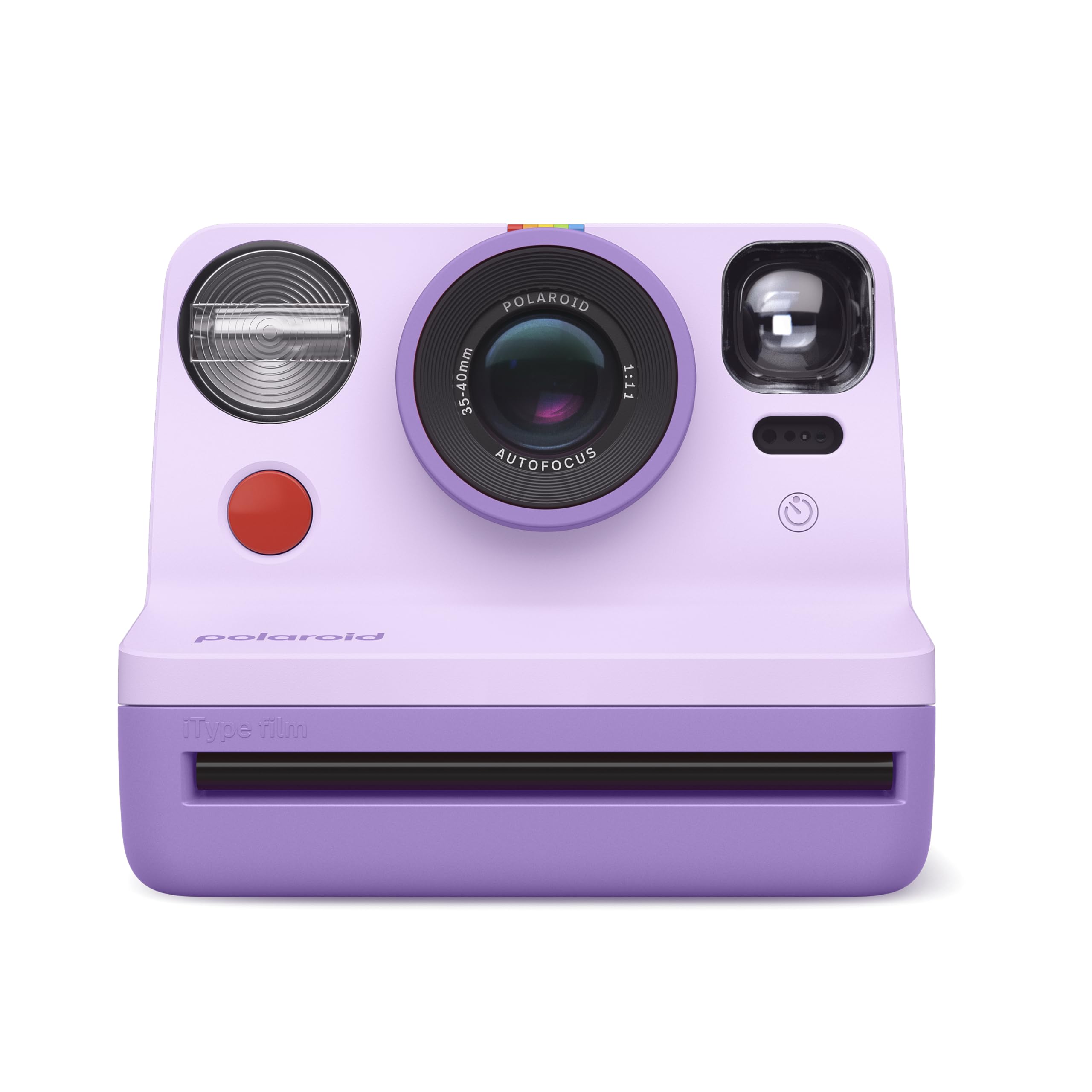 Polaroid Now 2Nd Generation I Type Instant Film Camera + Film Bundle (8 Photos)   Purple (6559)