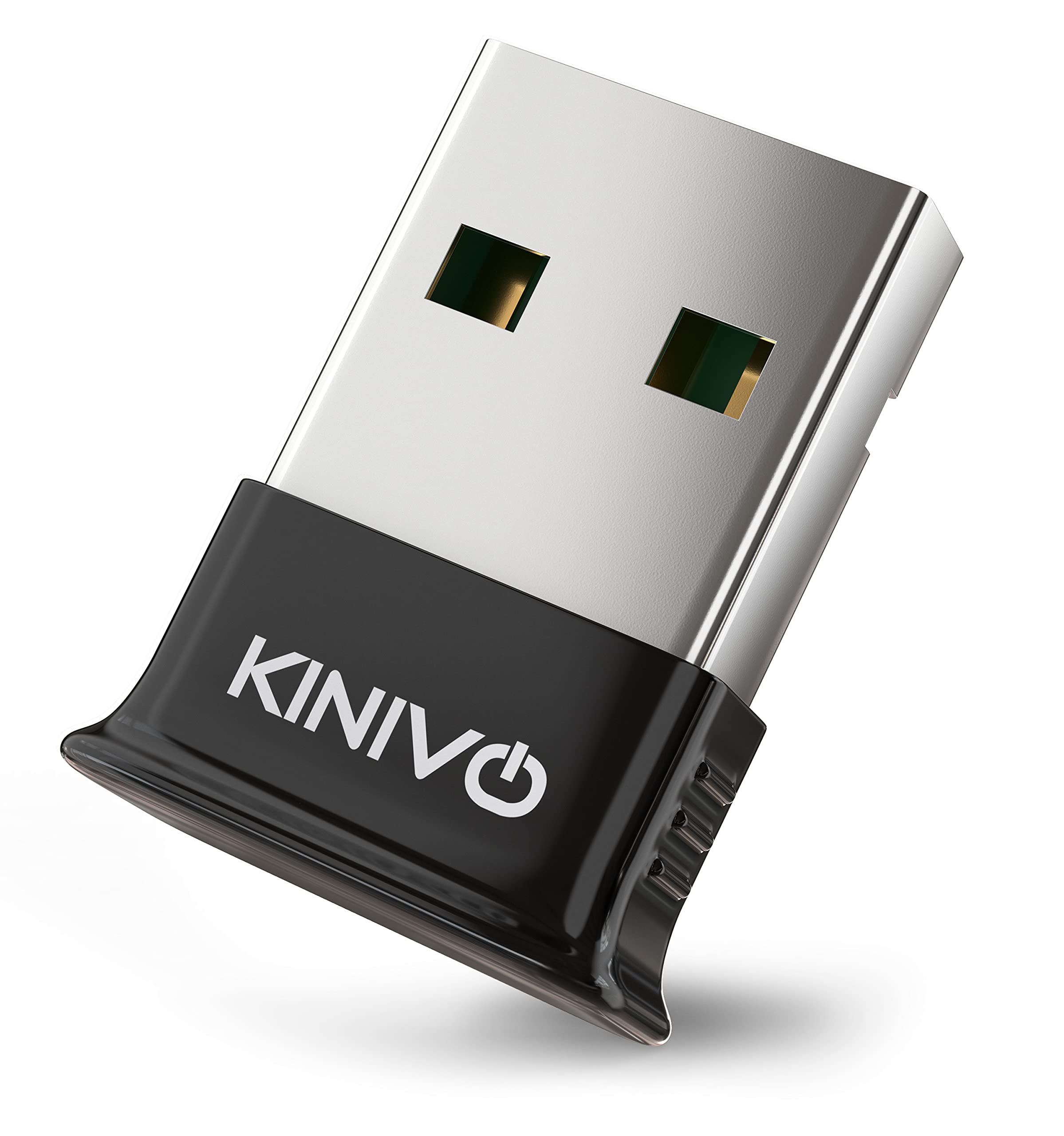 Kinivo Usb Bluetooth Adapter For Pc Btd400 (Bluetooth 4.0 Dongle Receiver, Low Energy)   Compatible With Windows 11/10/8.1/8, Ra