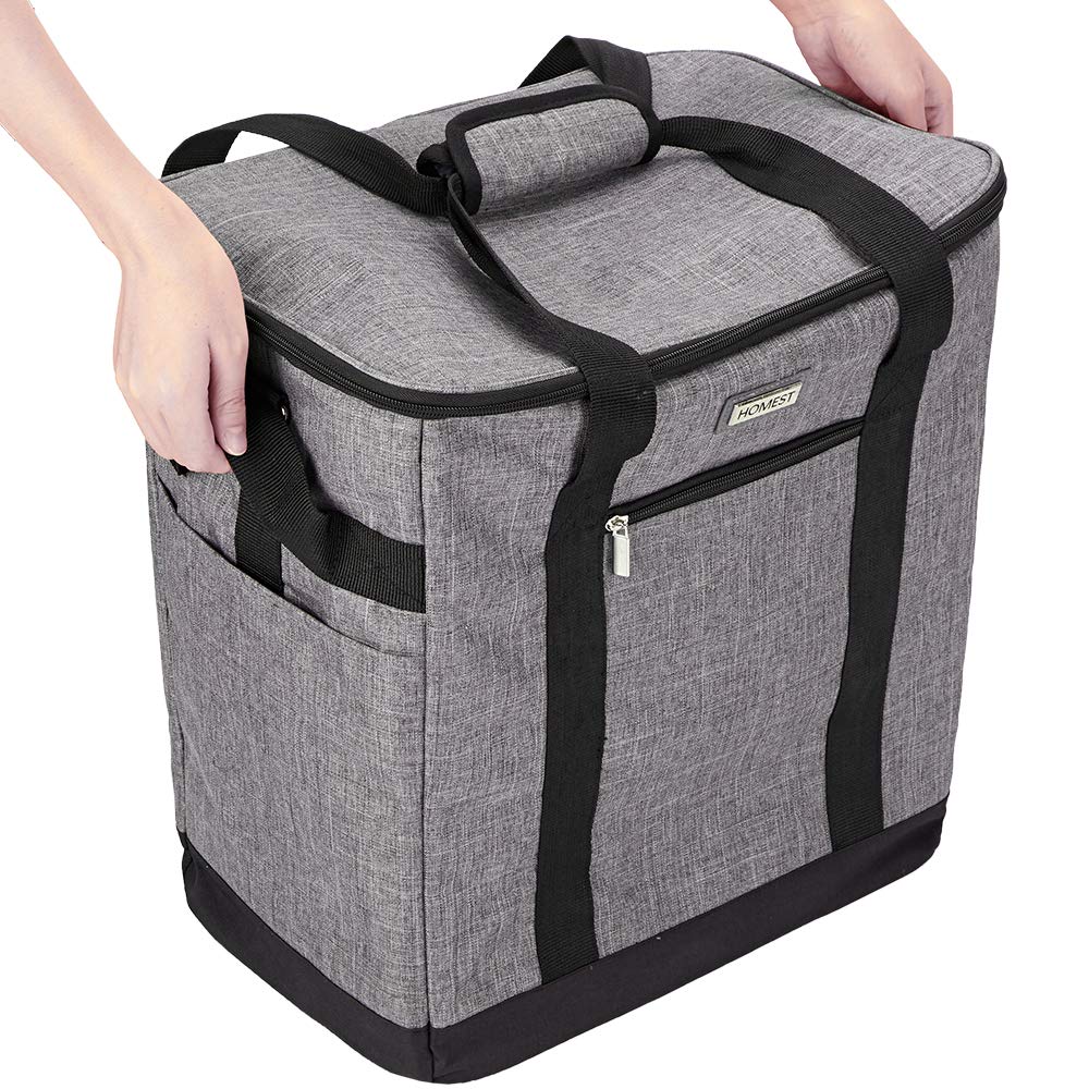 Homest Stand Mixer Dust Carry Bag With Pockets For Kitchenaid Bowl Lift 5 8 Quart, Grey