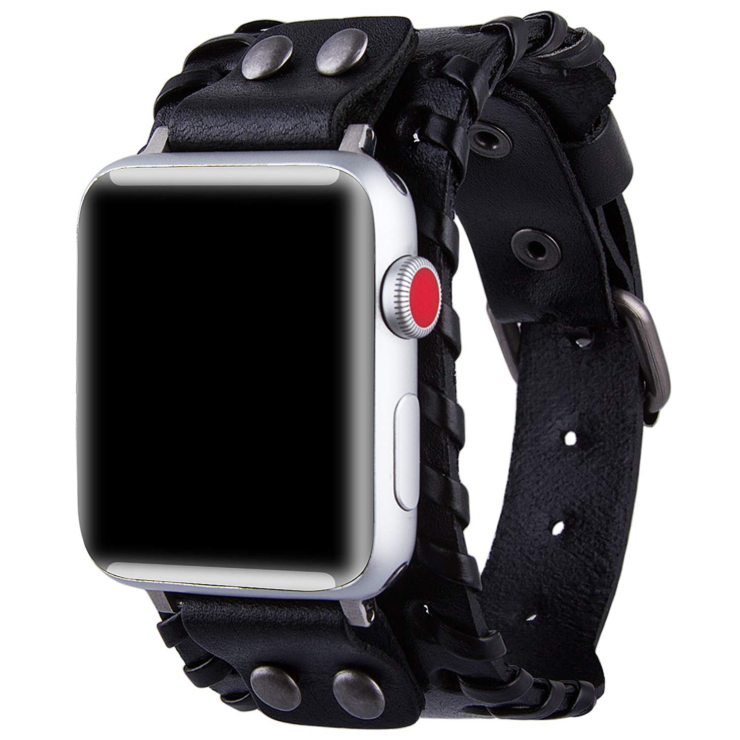 Vikoros Compatible With Apple Watch Ultra Se Series 8 7 6 5 4 3 38Mm 40Mm 41Mm Band For Men Women, Unisex Retro Nordic Viking Cu