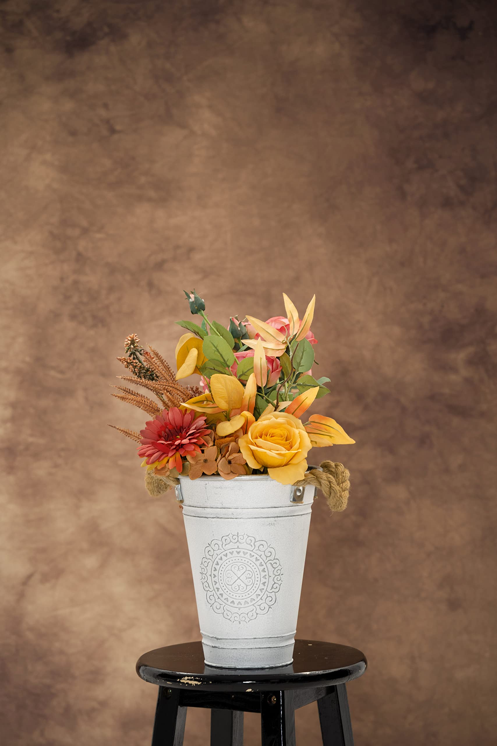 Kate 5X6.5Ft Collapsible Backdrop Pop Up Photo Backdrops Grey Brown Portable Background For Portrait Photography, For Video, For