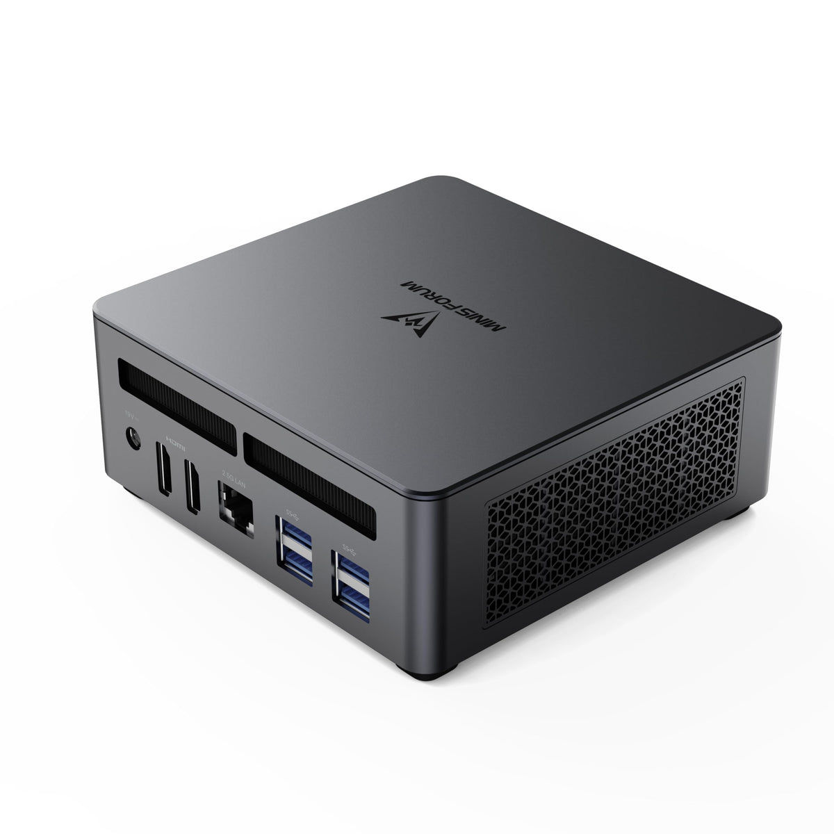 Minisforum Venus Series Um790 Pro Mini Pc Amd Ryzen 9 7940Hs(8C/16T, Up To 5.2Ghz) No Ram No Ssd Micro Pc, 2Xusb4(Dp|8K)/ 2Xhdmi