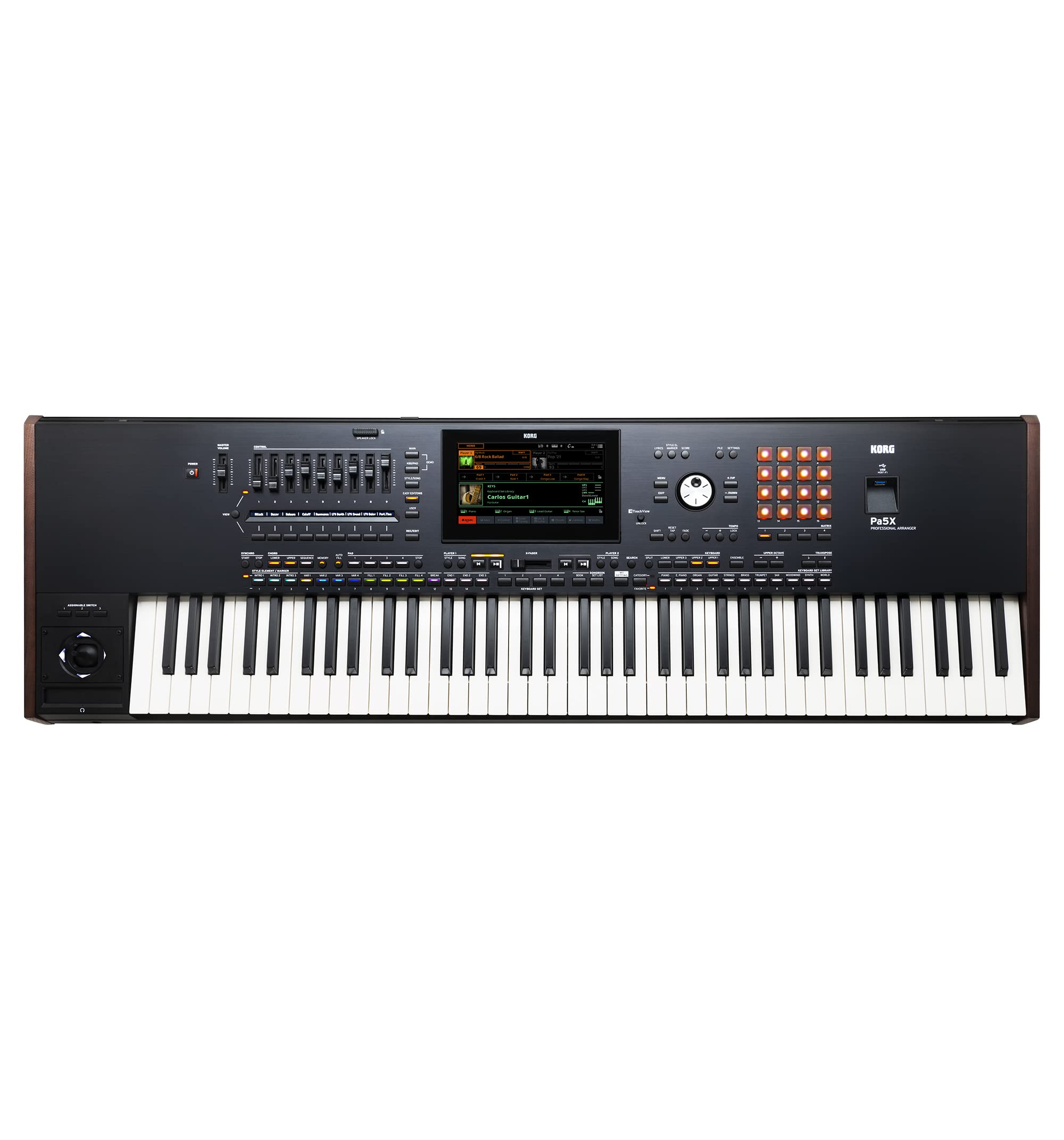 Korg Pa5X 76 76 Key Arranger Workstation