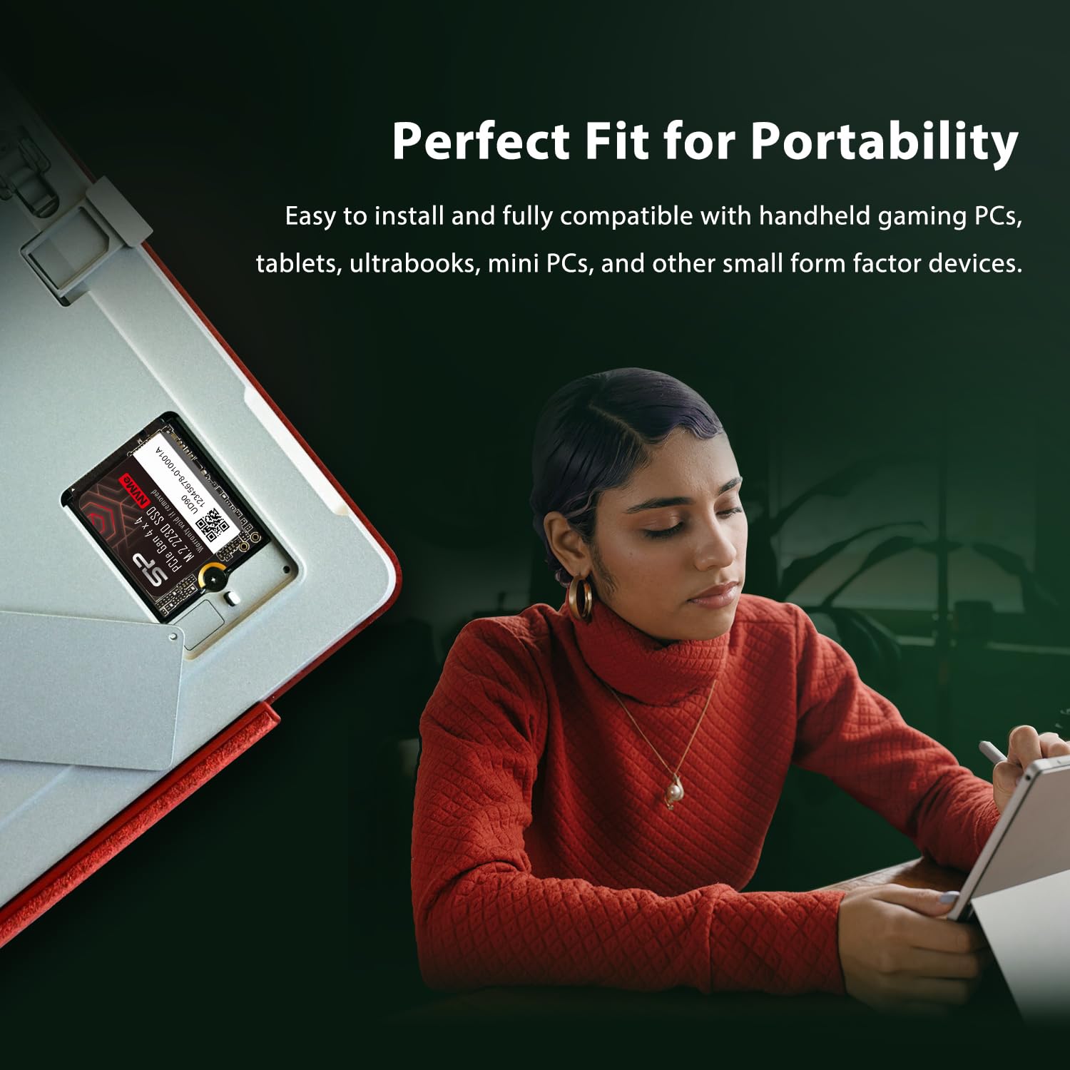 Silicon Power 2Tb Ud90 2230 Nvme 4.0 Gen4 Pcie M.2 Ssd R/W Up To 5,000/3,200Mb/S Solid State Drive Compatible With Steam Deck (S