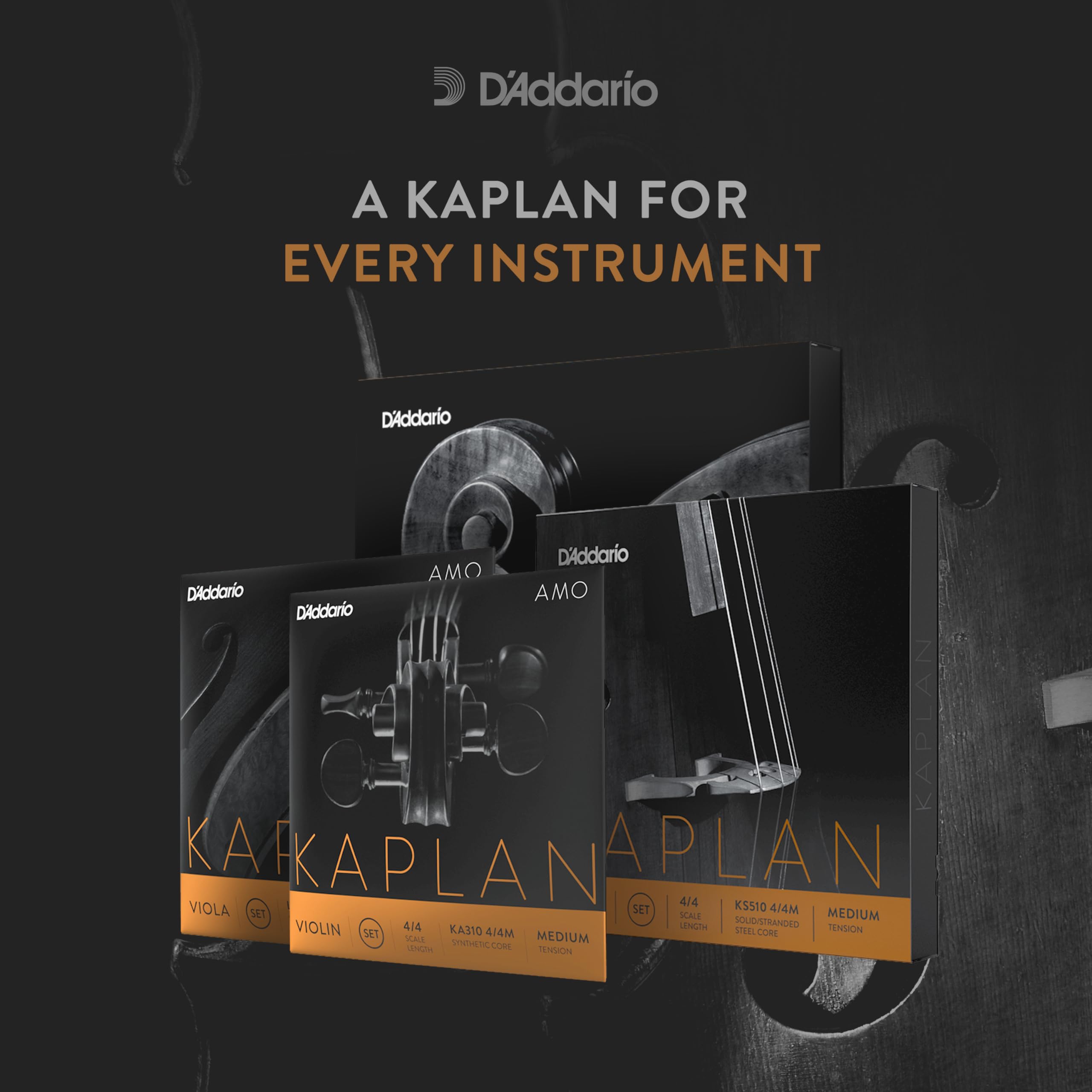 Daddario Kaplan Cello String - Single A String - Ks511 4/4H - Cello Strings - 4/4 Scale, Heavy Tension