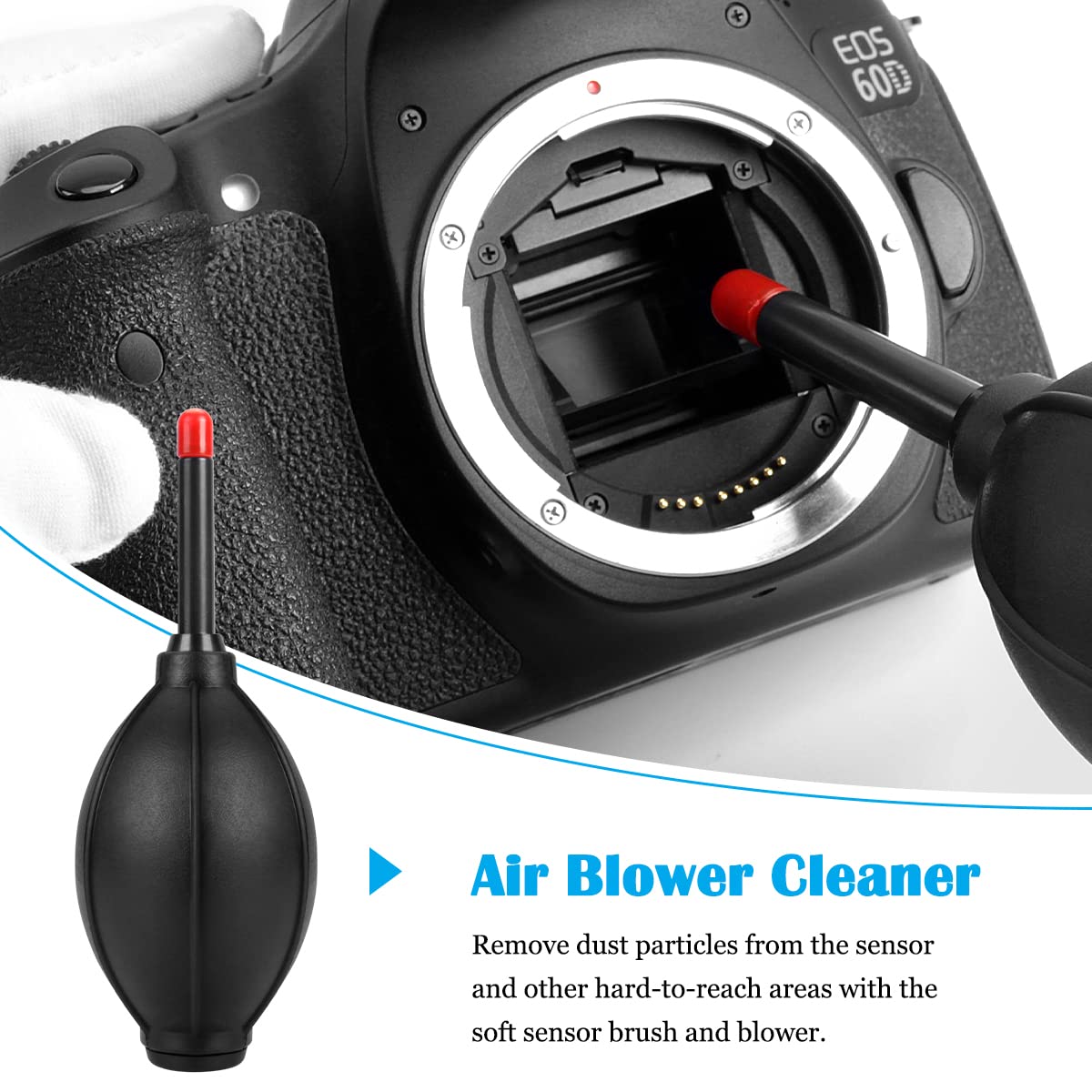 Arvok Professional Camera Cleaning Kit(32 Pcs), Including Air Blower/Cleaning Pen/Cleaning Spray/Cleaning Cloth/Lens Brush, Lens