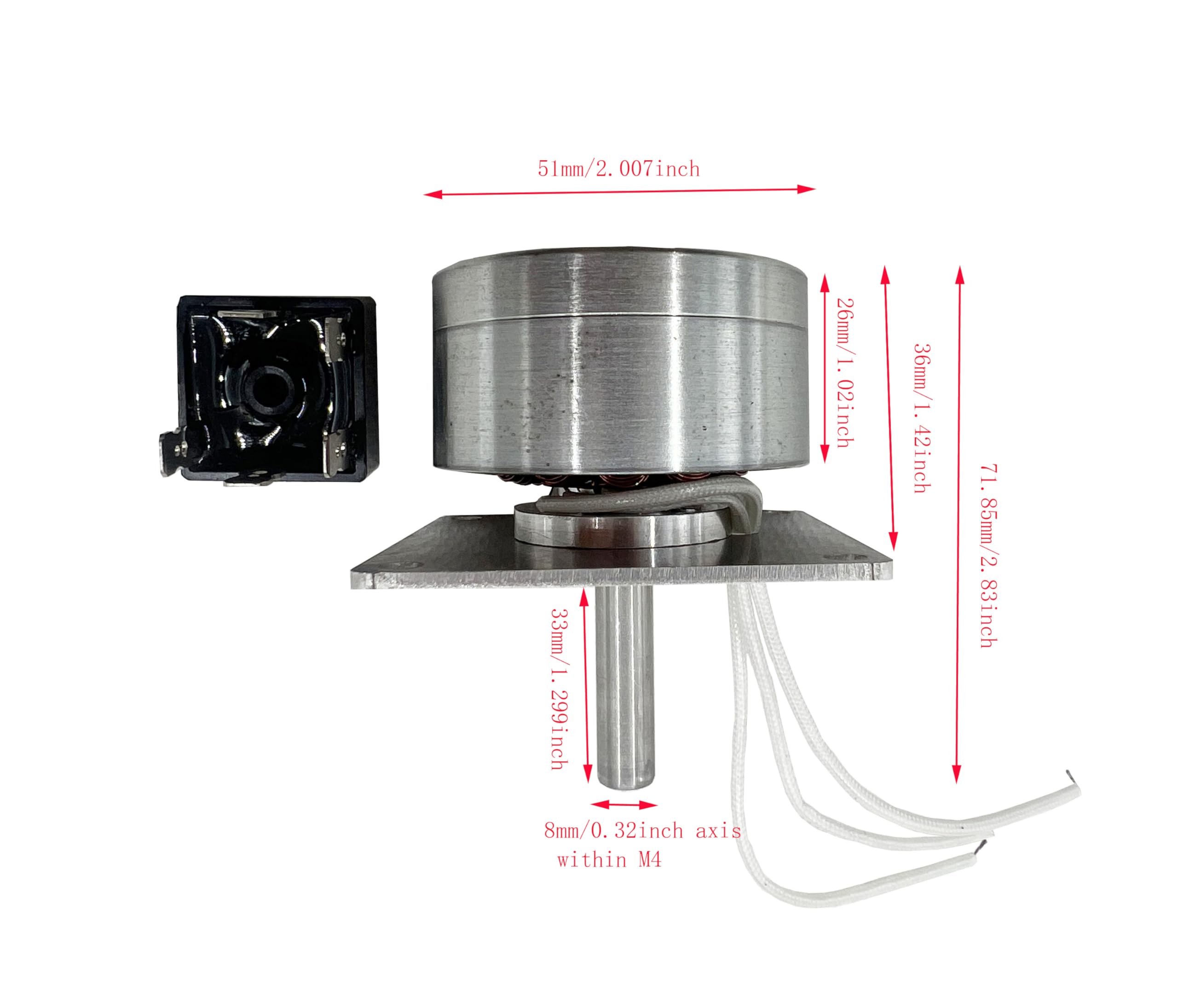 60W 3A Water Turbine Generator   3 Phase Permanent Magnet Brushless Generator Motor With Rectifier Bridge Diy Multipurpose Gener